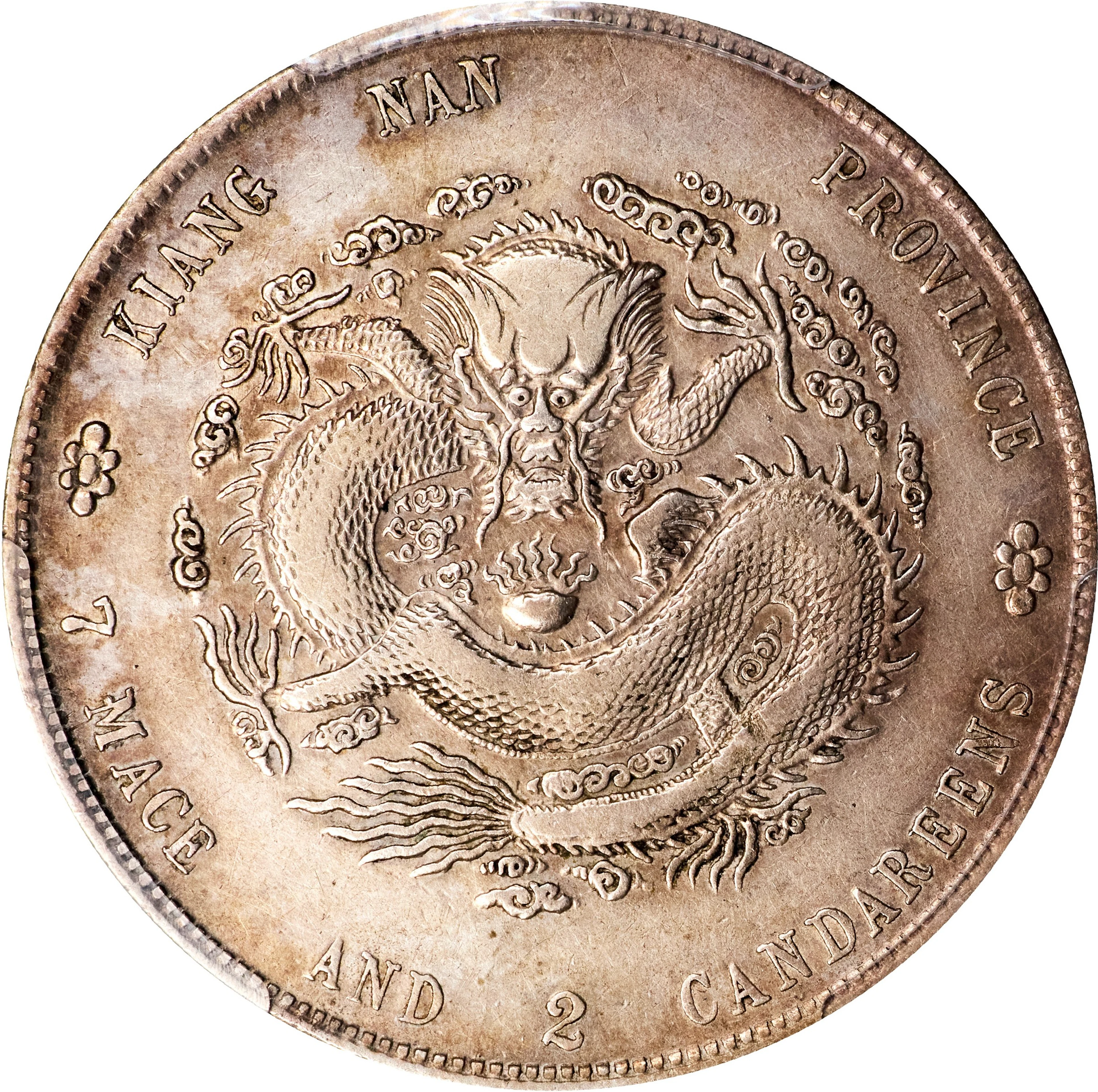(t) CHINA. Kiangnan. 7 Mace 2 Candareens (Dollar), CD (1901)-HAH.