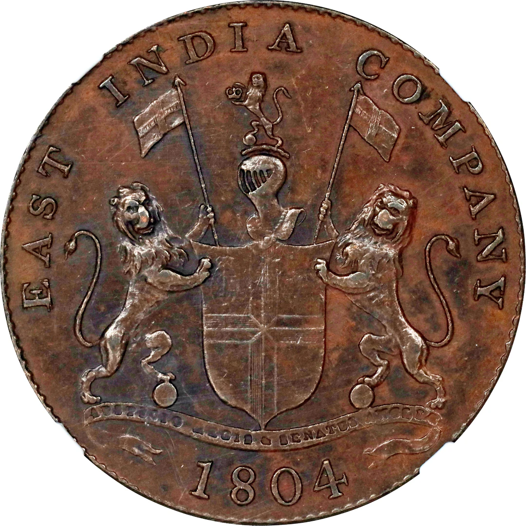 NETHERLANDS EAST INDIES. British Sumatra. 4 Kepings, AH 1219/1804.