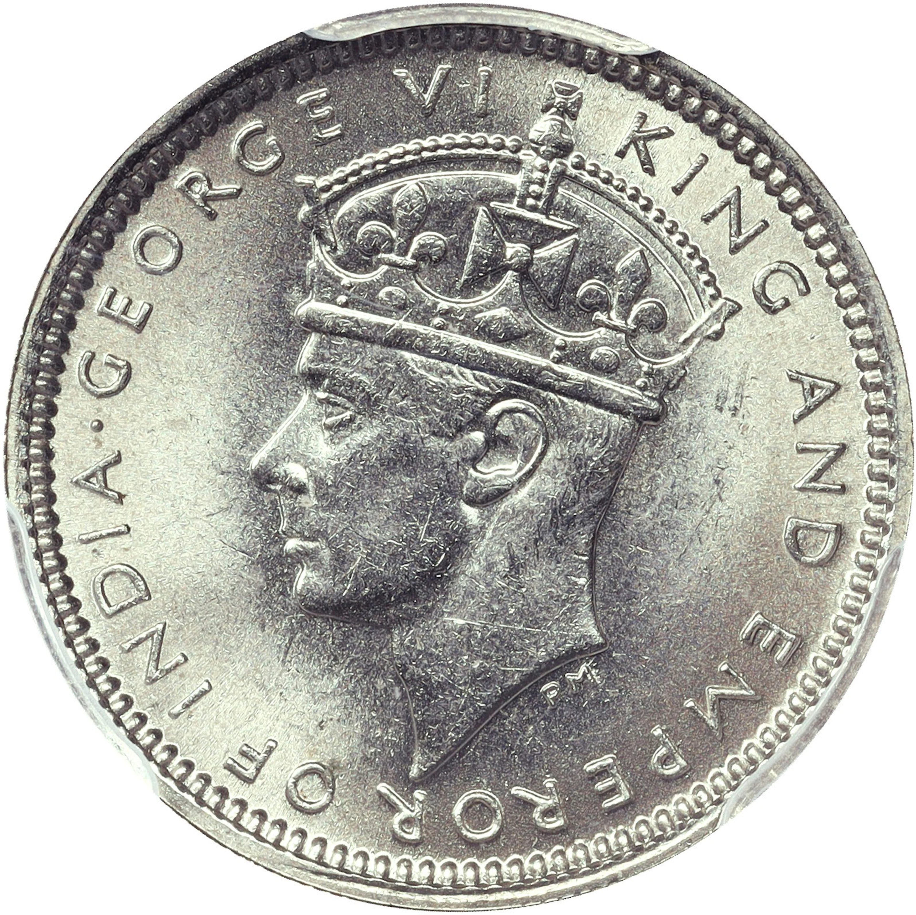(t) HONG KONG (SAR). 5 Cents, 1941-KN. Birmingham (Kings Norton) Mint.