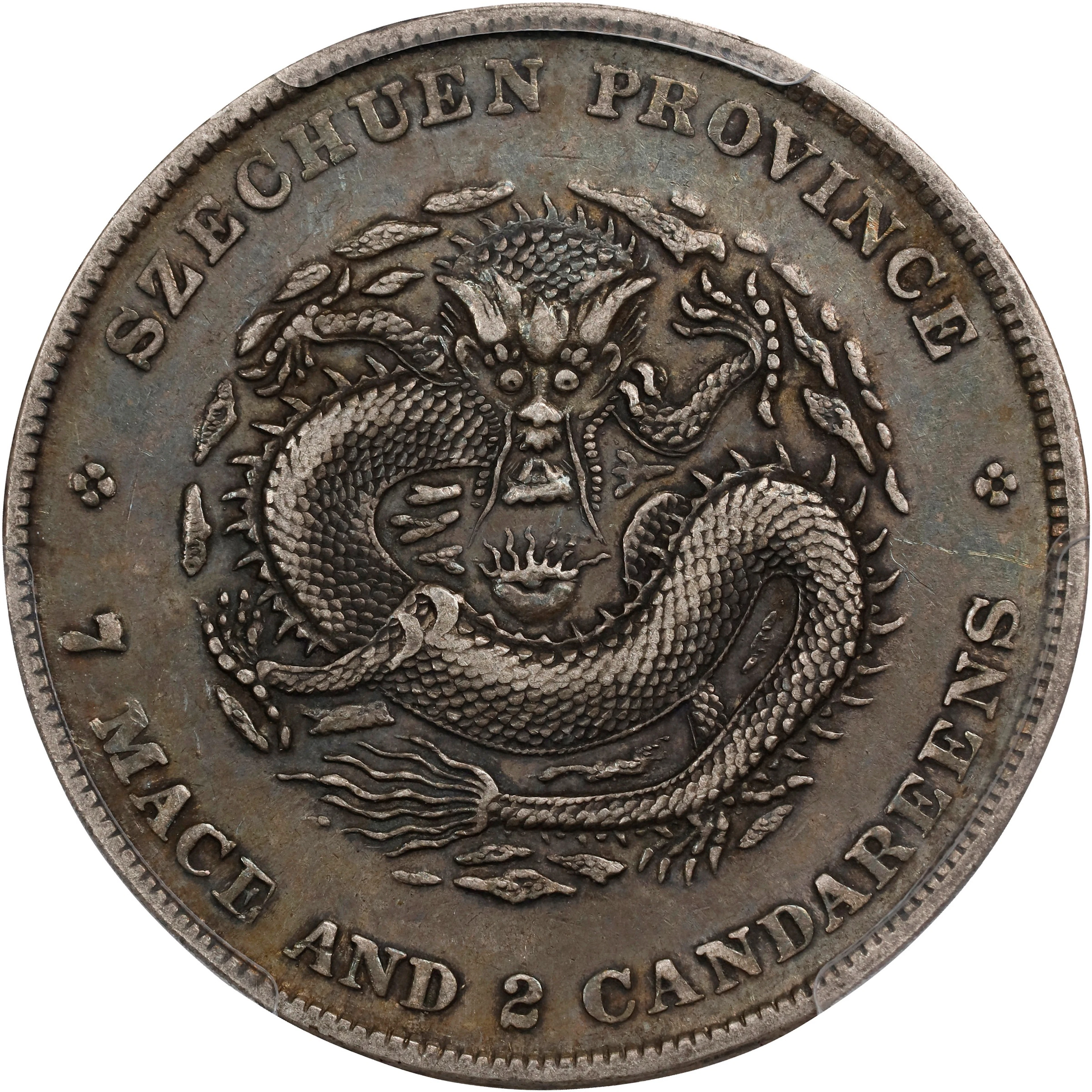 (t) CHINA. Szechuan. 7 Mace 2 Candareens (Dollar), ND (1901-08). Chengdu