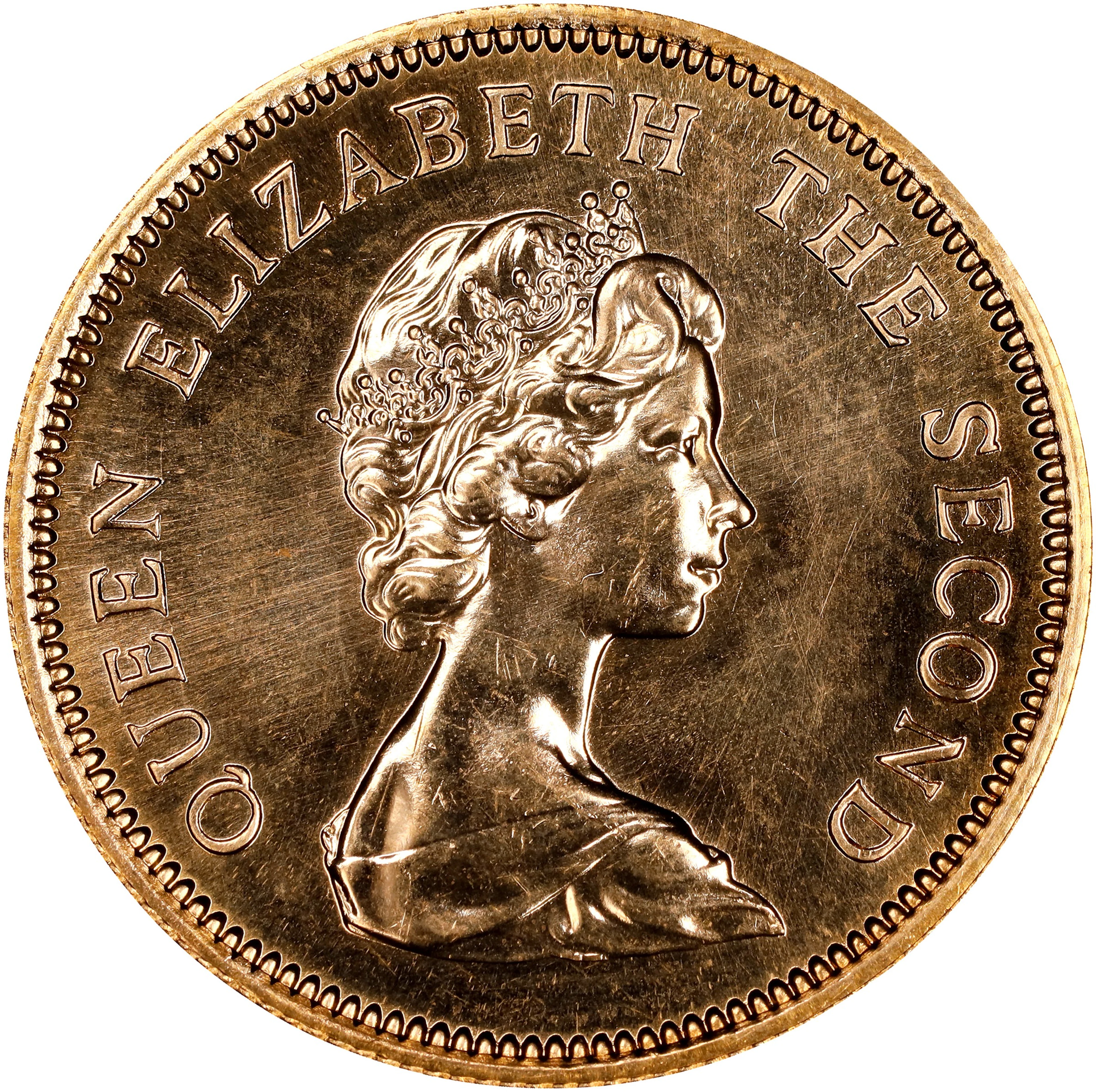 (t) HONG KONG (SAR). 1000 Dollars, 1975. Llantrisant Mint. Elizabeth