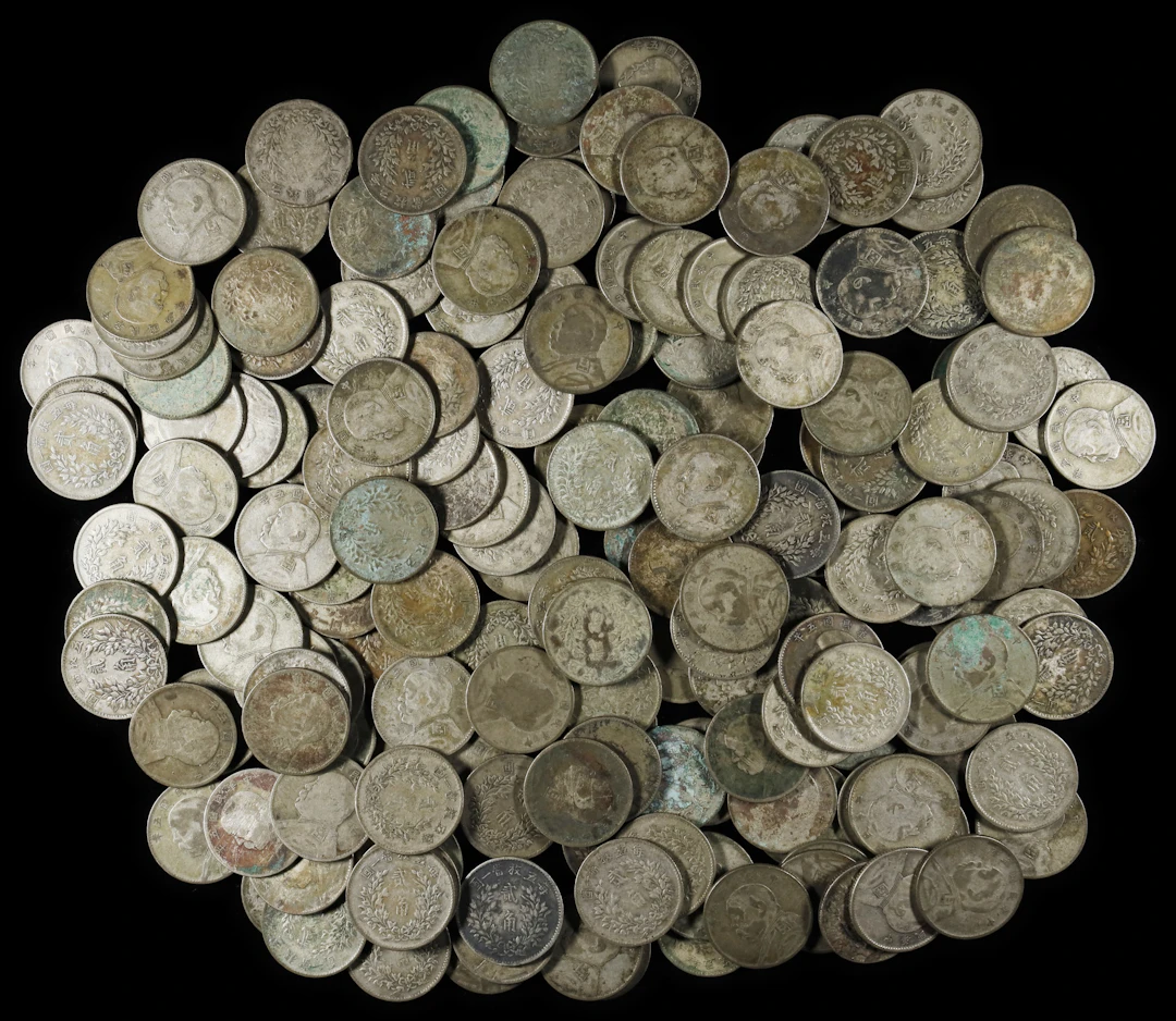 (t) CHINA. Group of Yuan Shi-Kai 20 Cents (Approximately 250 Pieces)