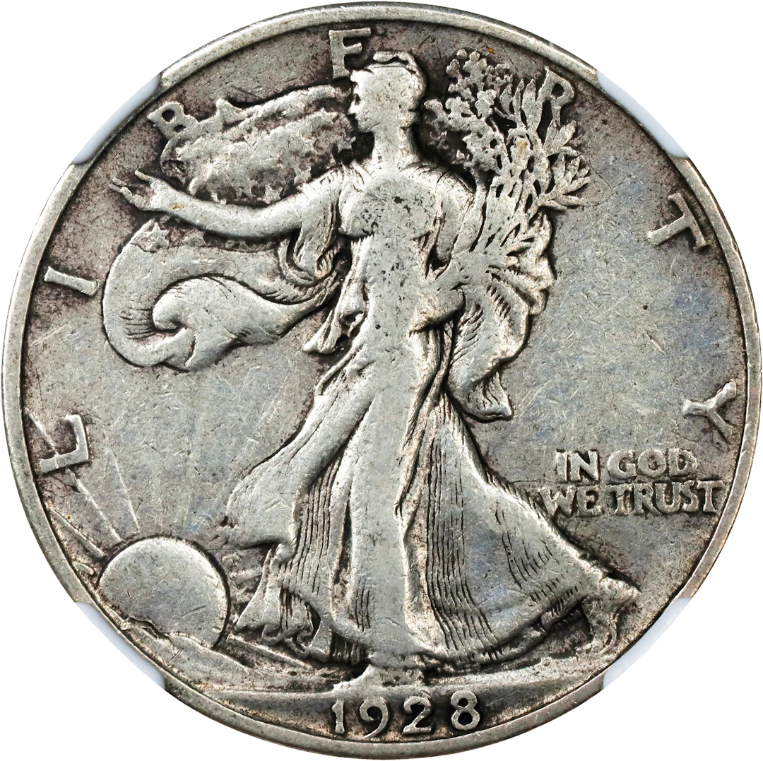 1928-S Walking Liberty Half Dollar. VF-25 (NGC).