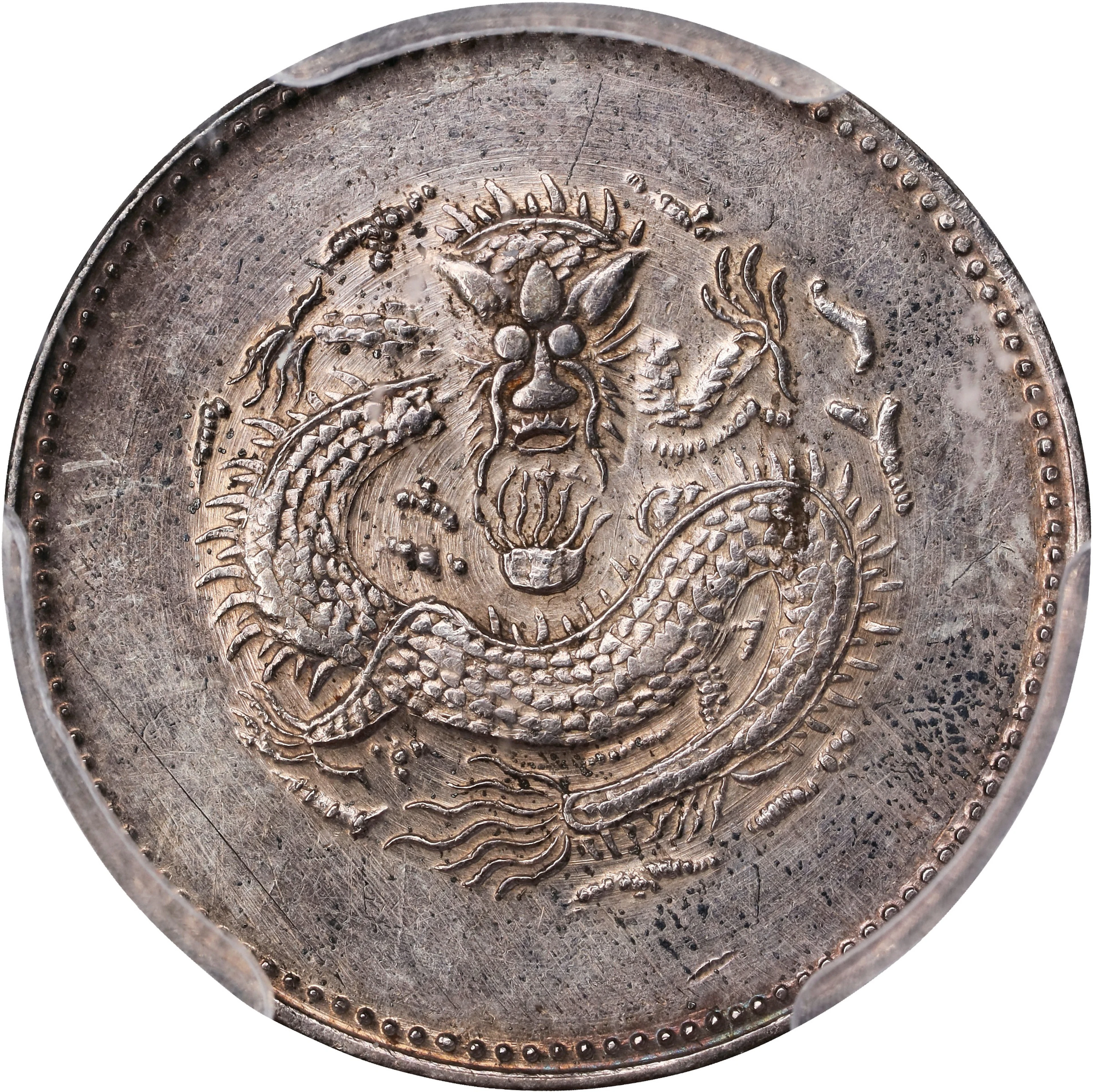 (t) CHINA. Sinkiang. Mace (Miscal), ND (1910). Urumchi (Tihwa) Mint.