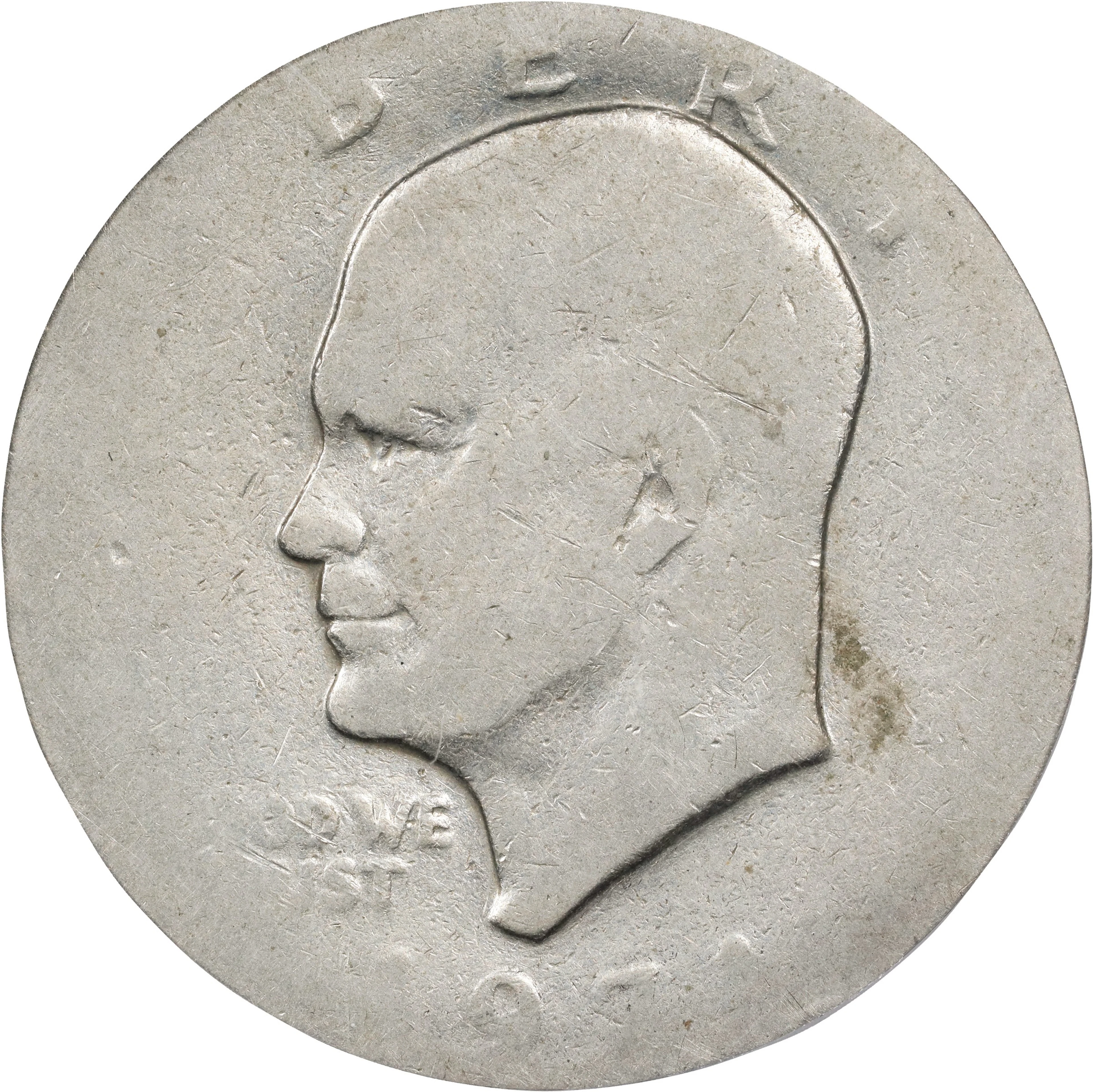 1971 Eisenhower Dollar. Fair-2 (PCGS).