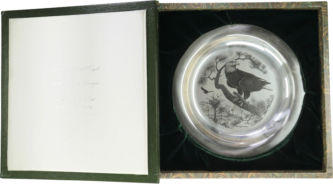 (5.077 oz, 157.9 g ASW). Franklin Mint American Bald Eagle Limited