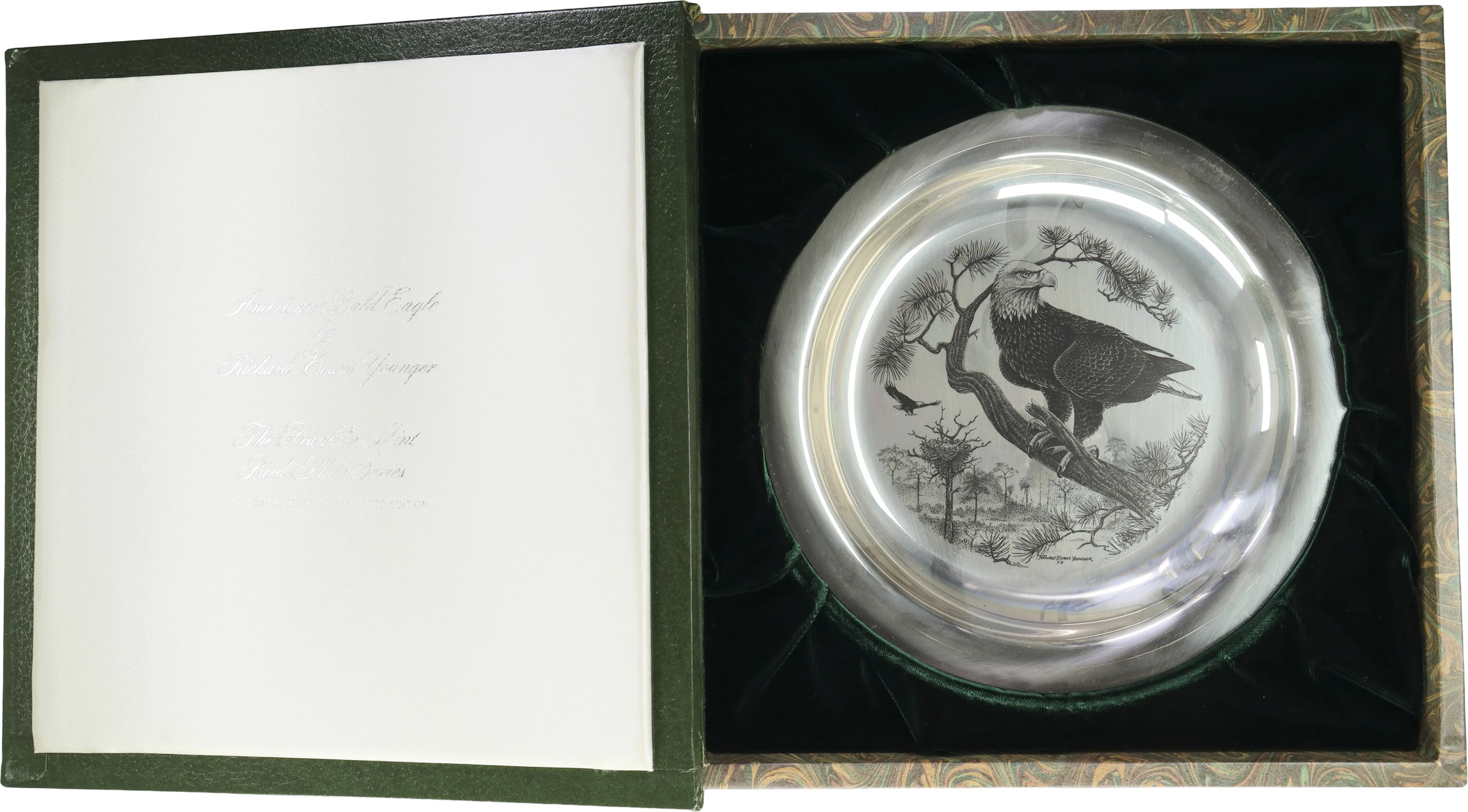 (5.077 oz, 157.9 g ASW). Franklin Mint American Bald Eagle Limited