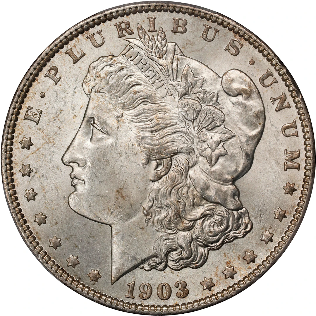 1903-O Morgan Silver Dollar. MS-64 (PCGS).