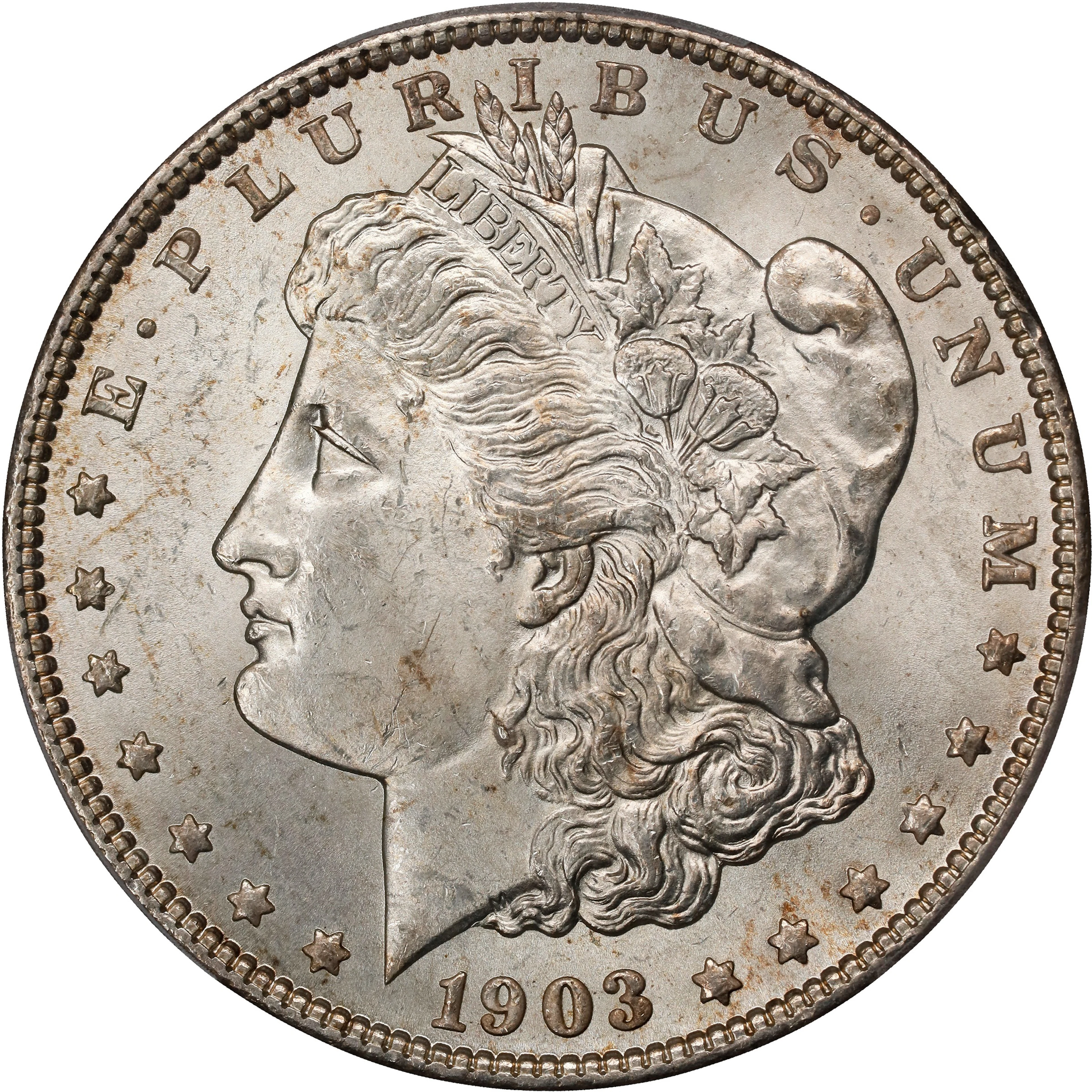 1903-O Morgan Silver Dollar. MS-64 (PCGS).