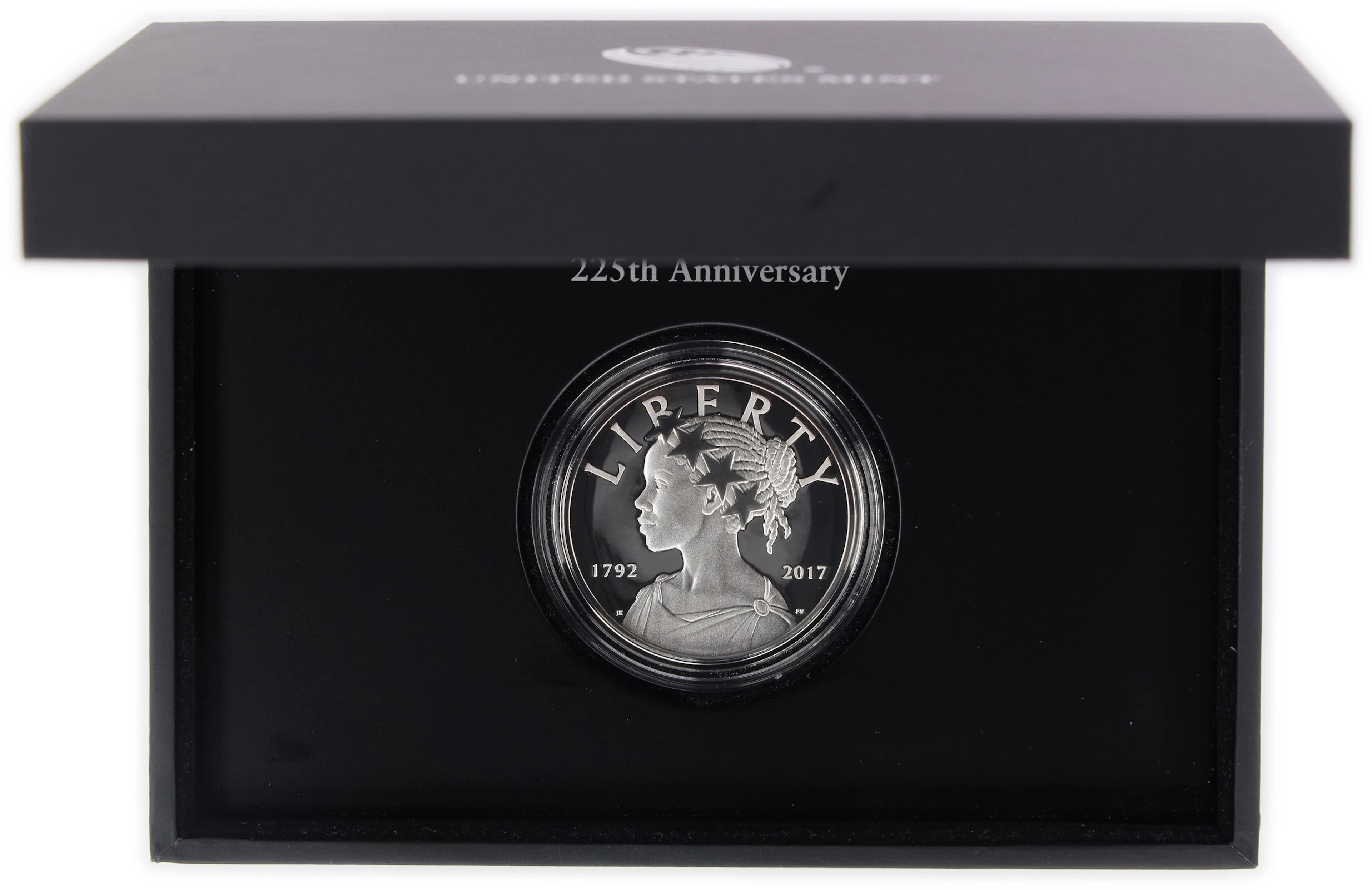 (1 oz, 31.104 g ASW). 2017-P American Liberty 225th Anniversary Silver Medal.