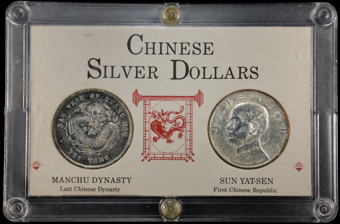 CHINA. Duo of Dollars (2 Pieces), 1908 & 1934.
