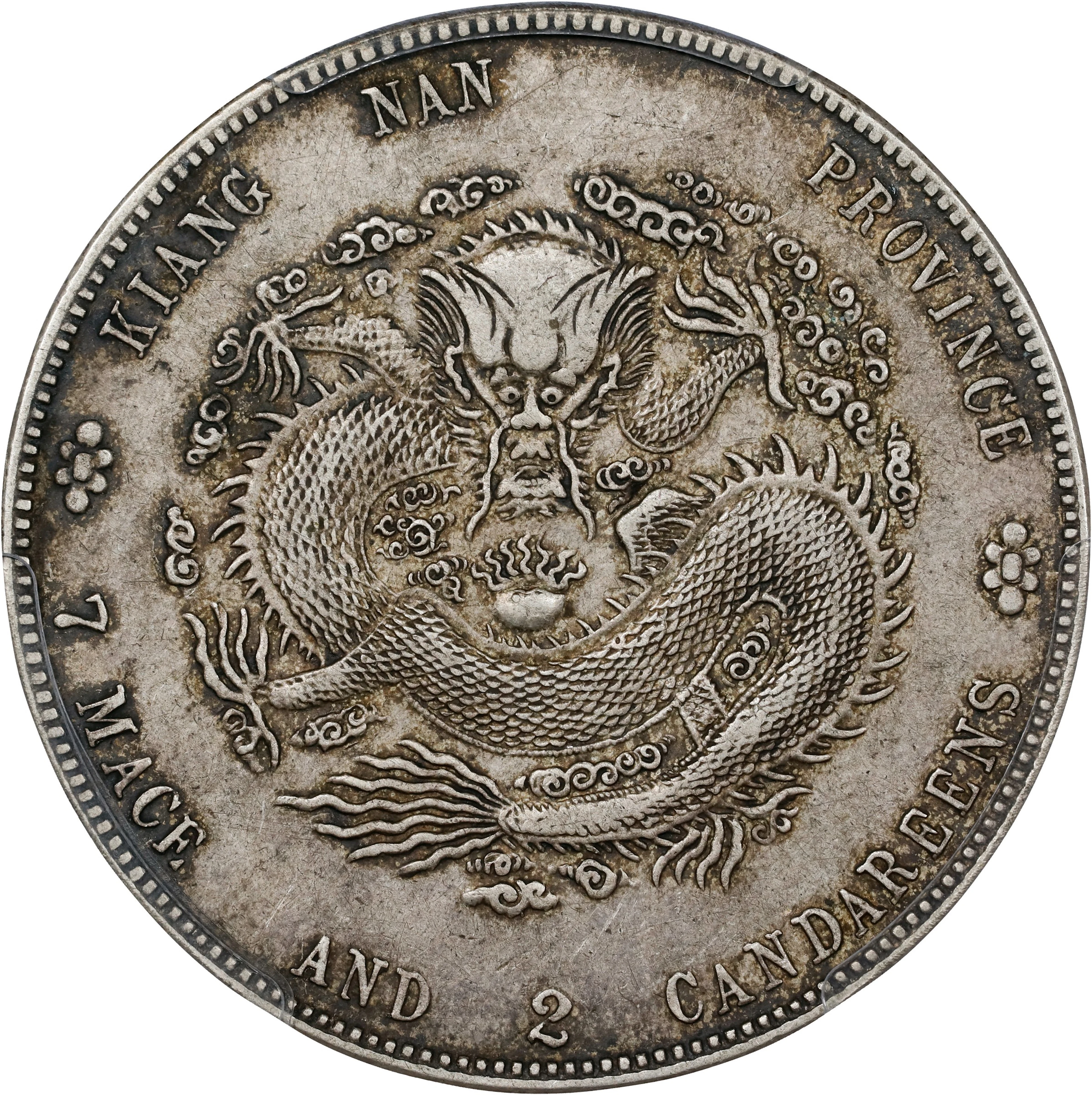 (t) CHINA. Kiangnan. 7 Mace 2 Candareens (Dollar), CD (1902)-HAH.