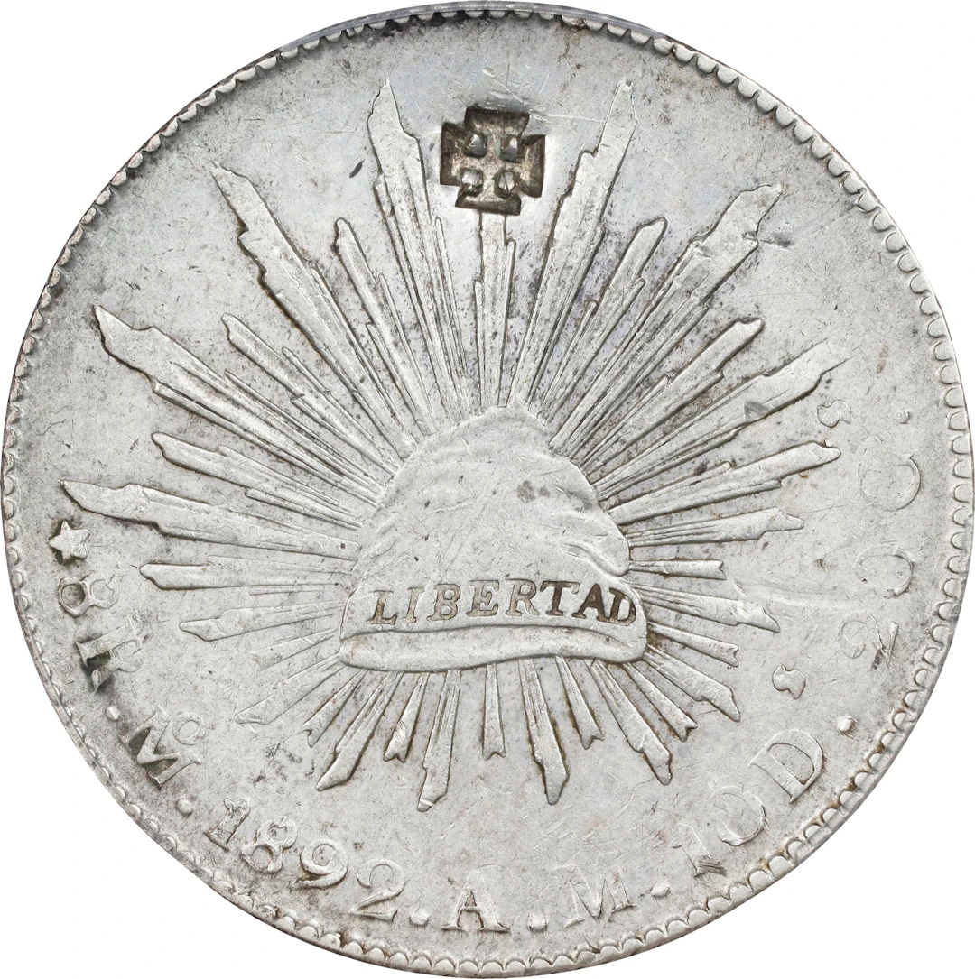 TIMOR. Timor - Mexico. Pataca, ND (1900). Carlos I. PCGS EF-45.