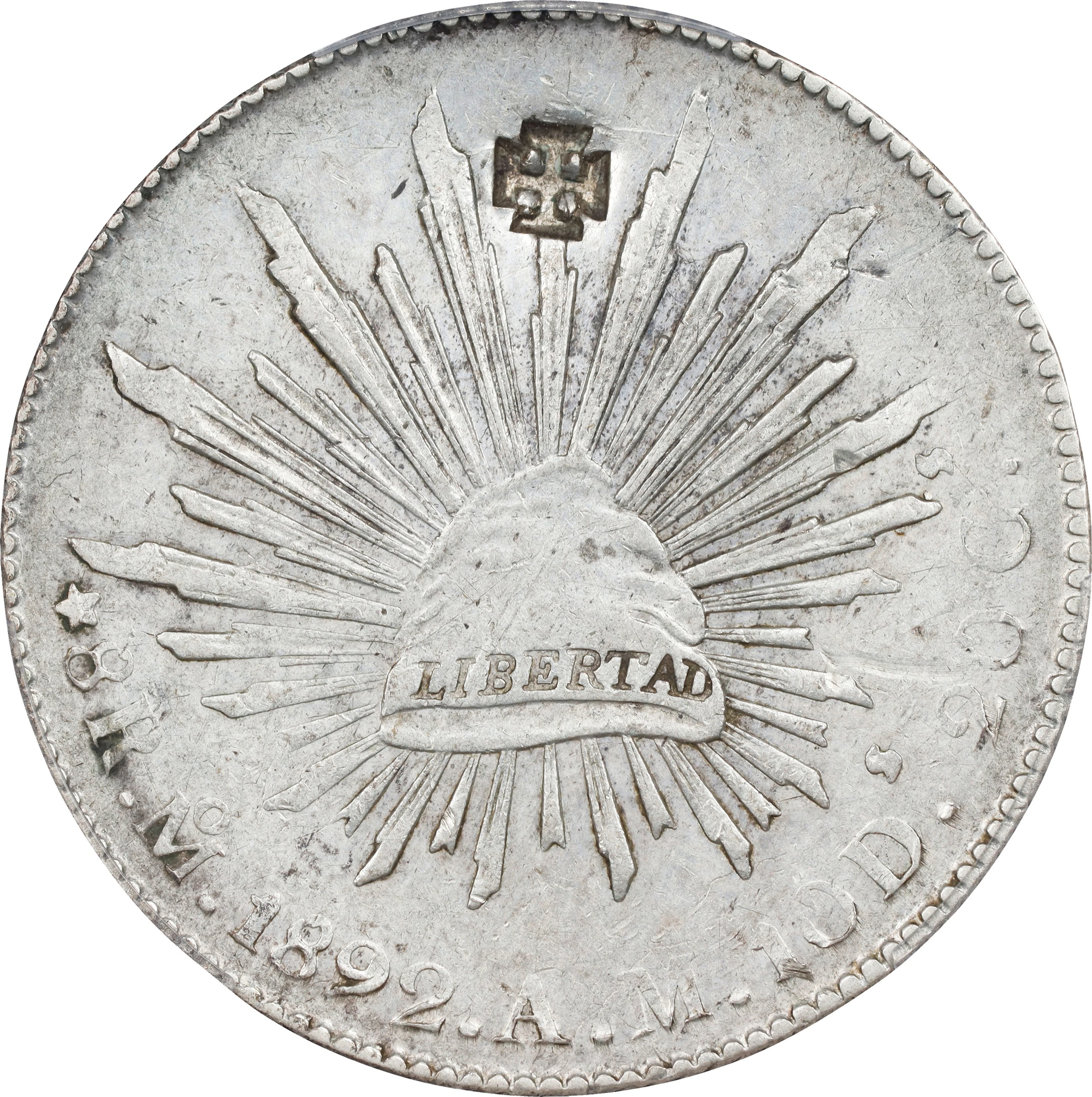 TIMOR. Timor - Mexico. Pataca, ND (1900). Carlos I. PCGS EF-45.