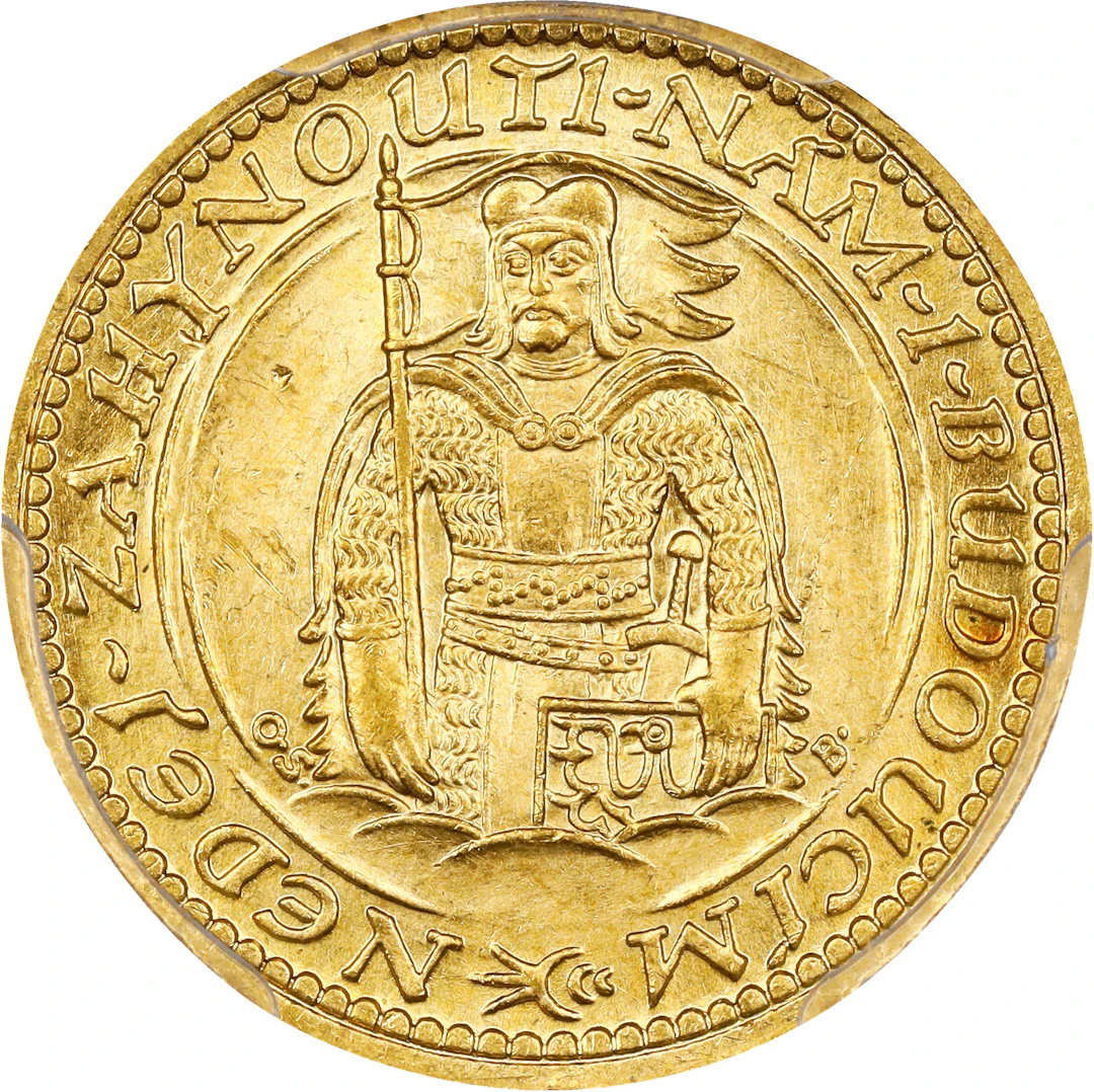 CZECHOSLOVAKIA. Ducat, 1927. Kremnica Mint. First Republic. PCGS MS-64.