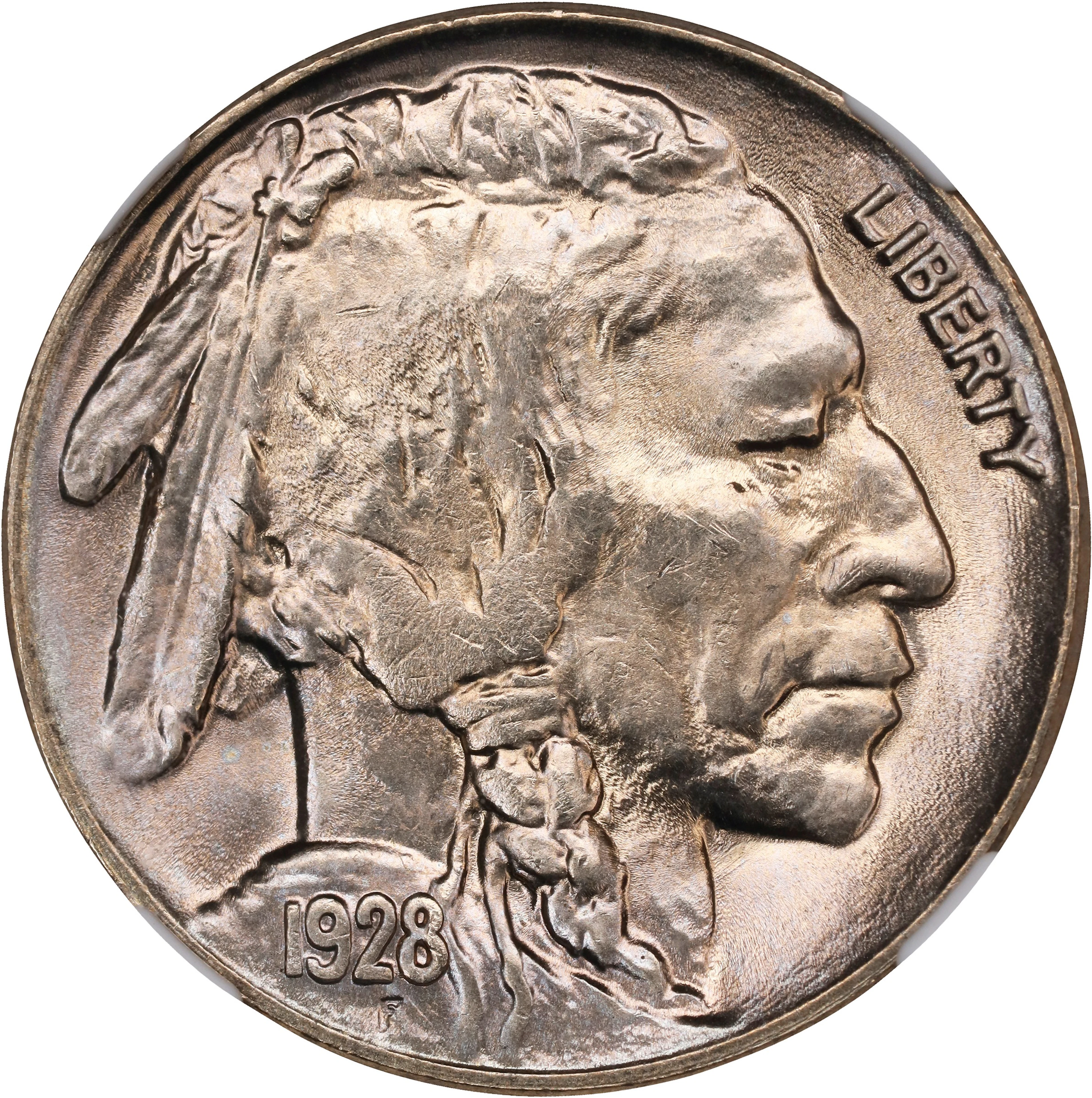 1928 Buffalo Nickel. MS-65 (NGC). CAC.