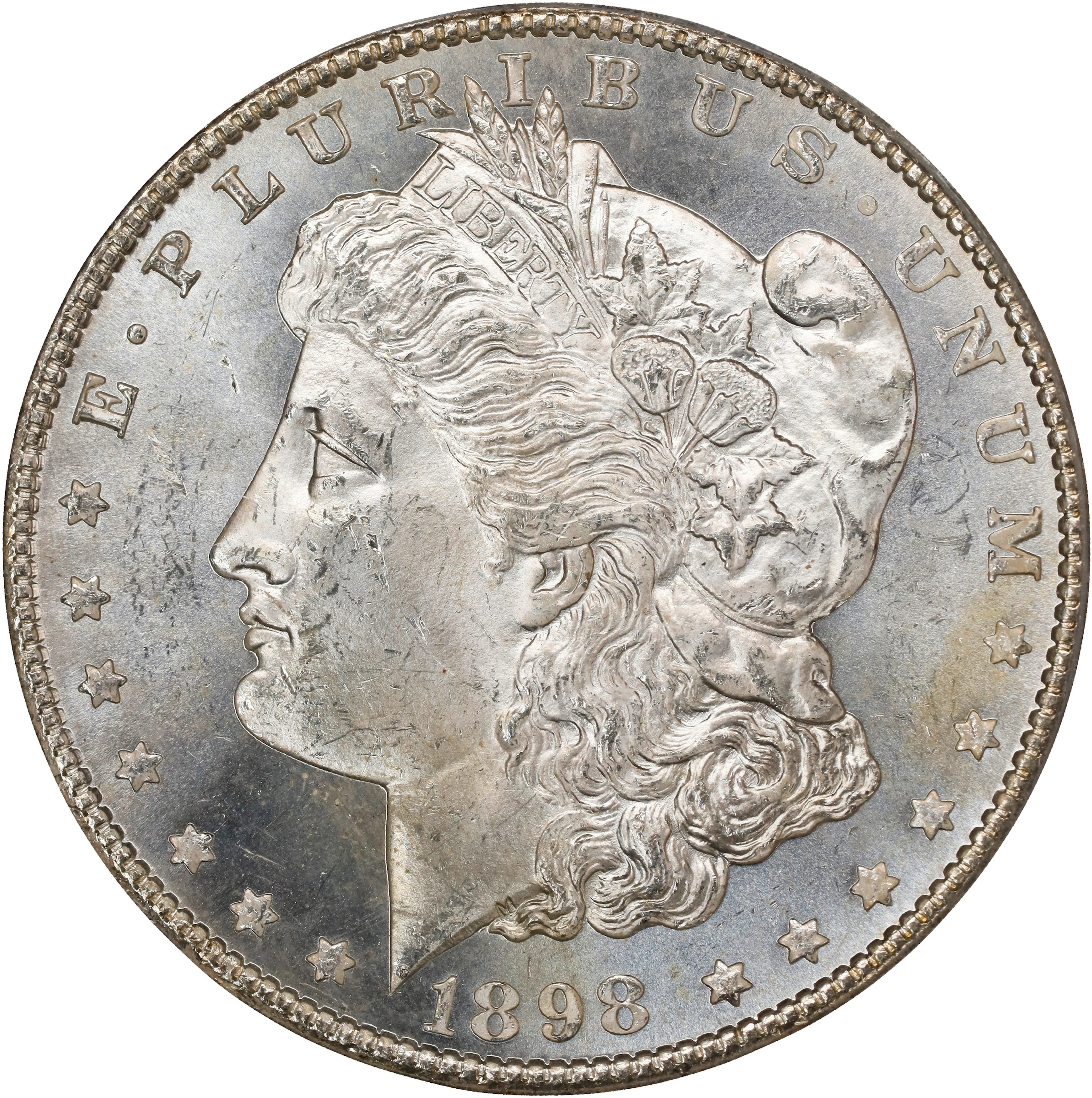 1898-O Morgan Silver Dollar. MS-64 PL (PCGS). OGH.