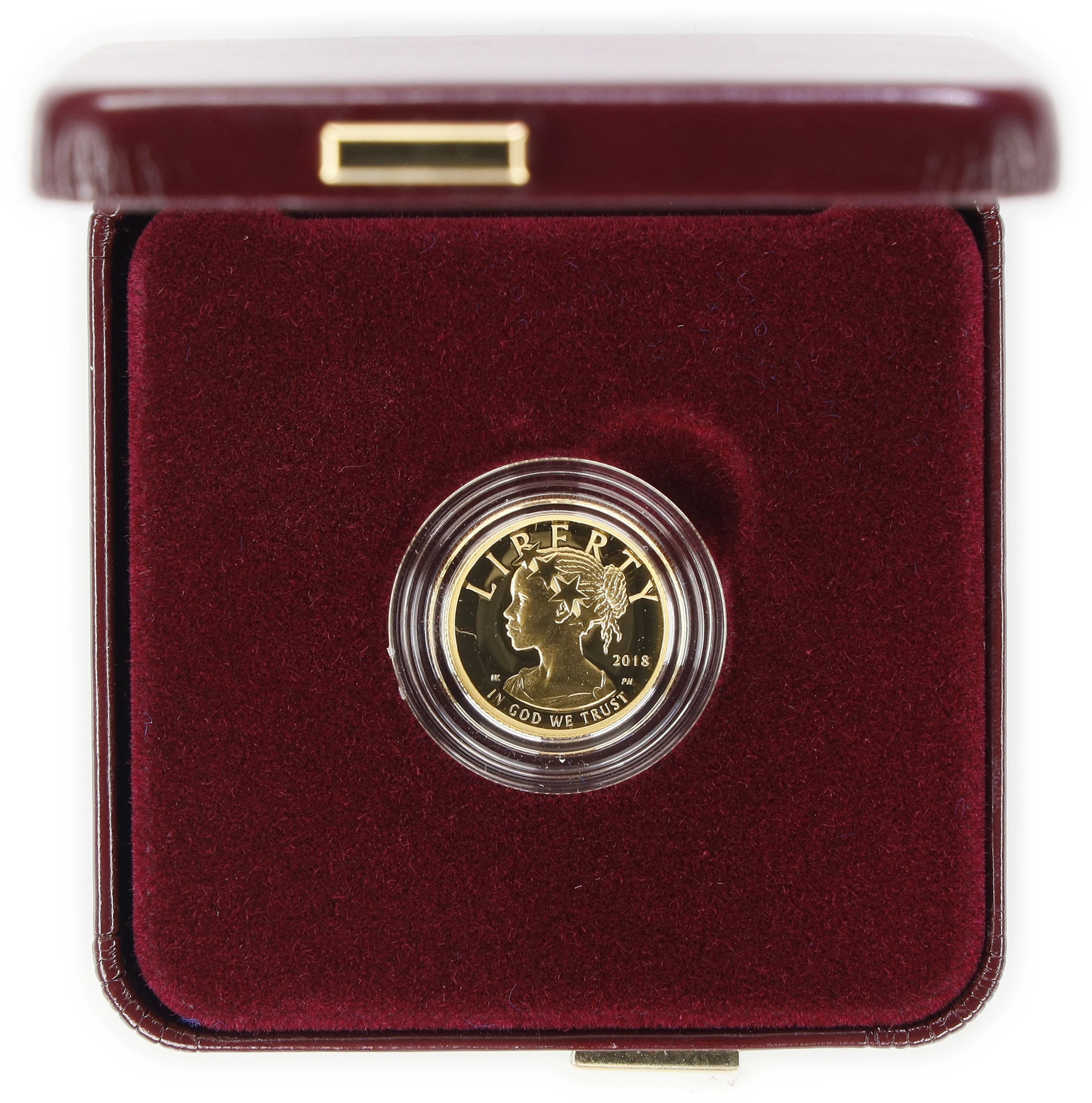(0.1 oz, 3.11 g AGW). 2018-W American Liberty Gold $10.
