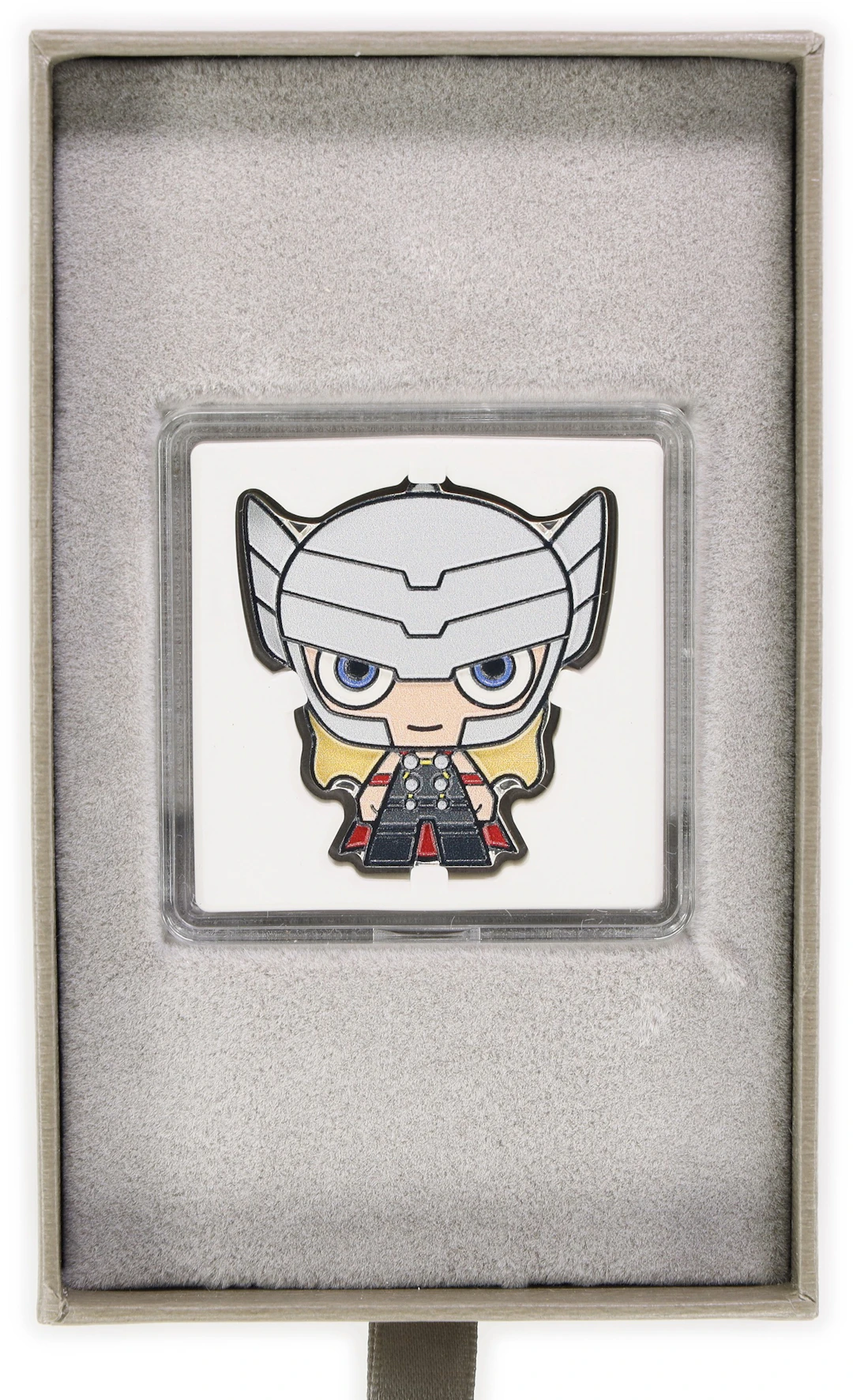 (1 oz, 31.104 g ASW). Niue. 2023 Marvel Chibi Thor 1 oz Silver $2.