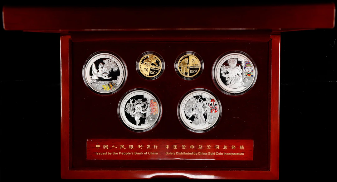 CHINA. Beijing Olympics Proof Set (6 Pieces), 2008. Average Grade: GEM PROOF.