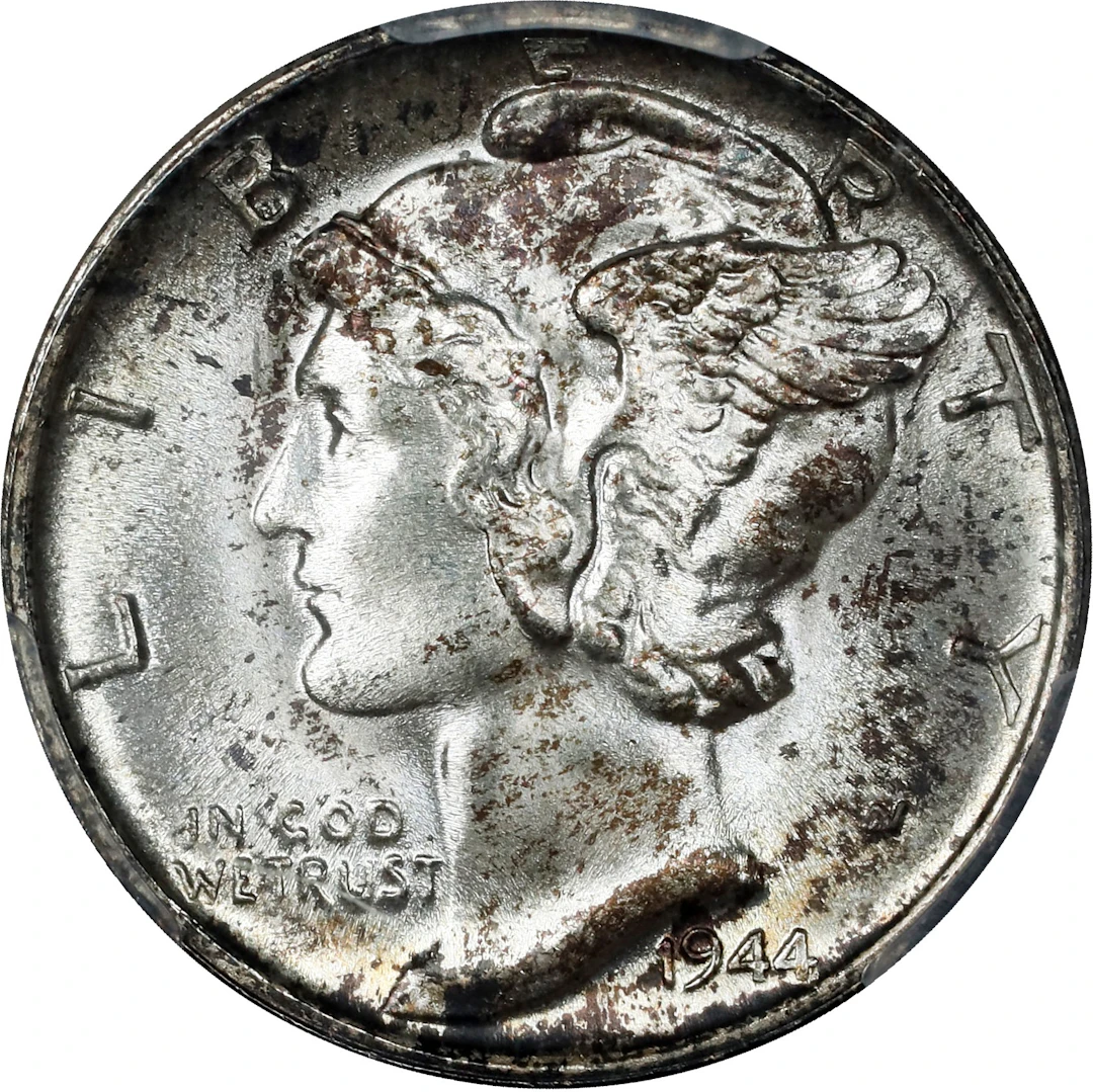 1944-S Mercury Dime. MS-67+ (PCGS). CAC.