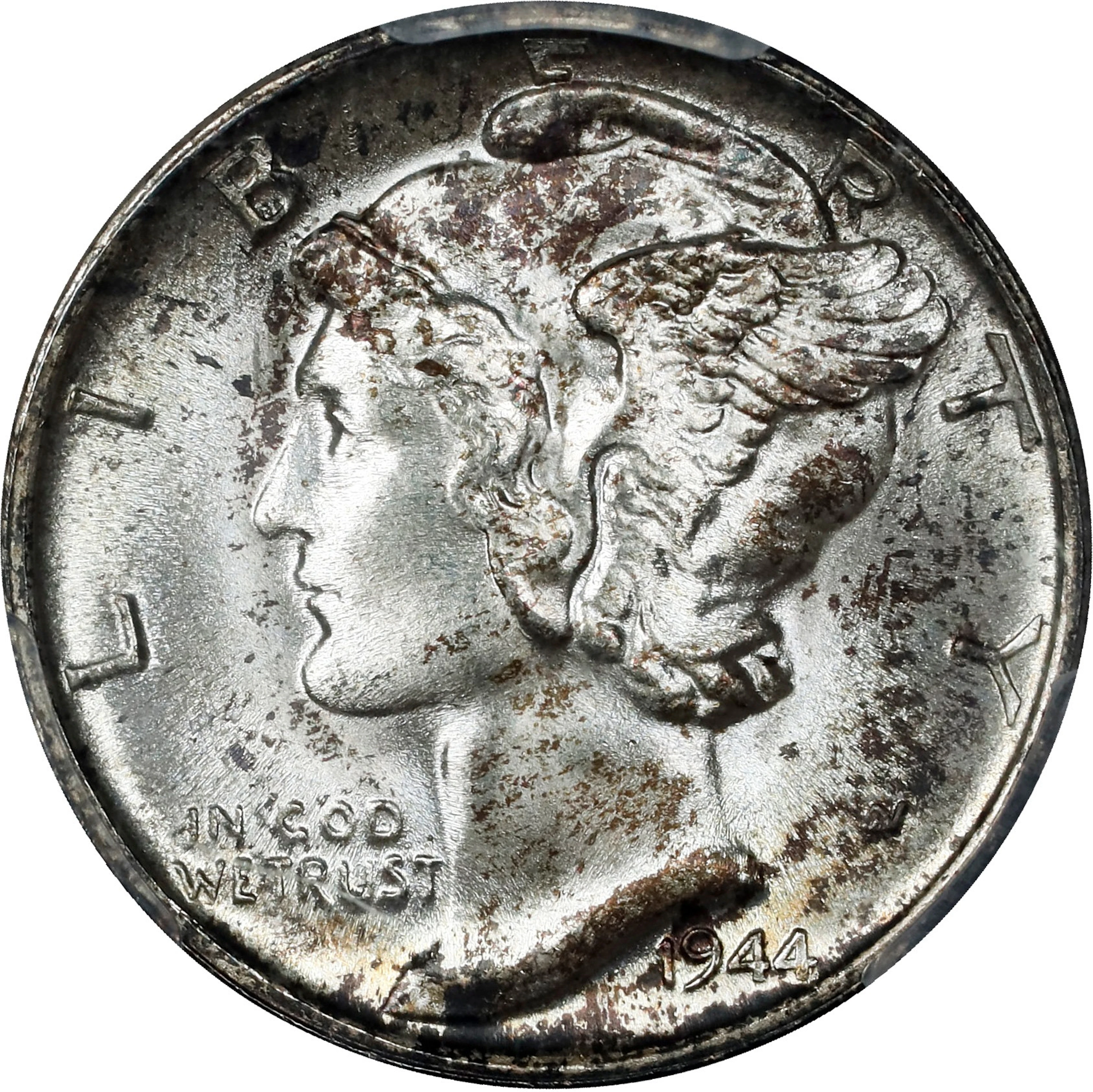 1944-S Mercury Dime. MS-67+ (PCGS). CAC.
