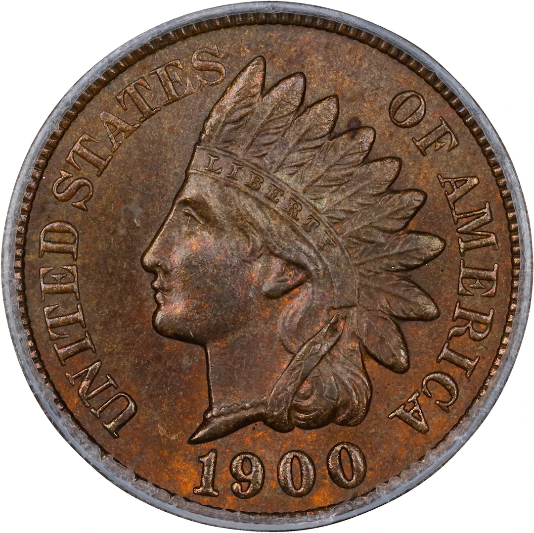 1900 Indian Cent. MS-65 BN (ICG).