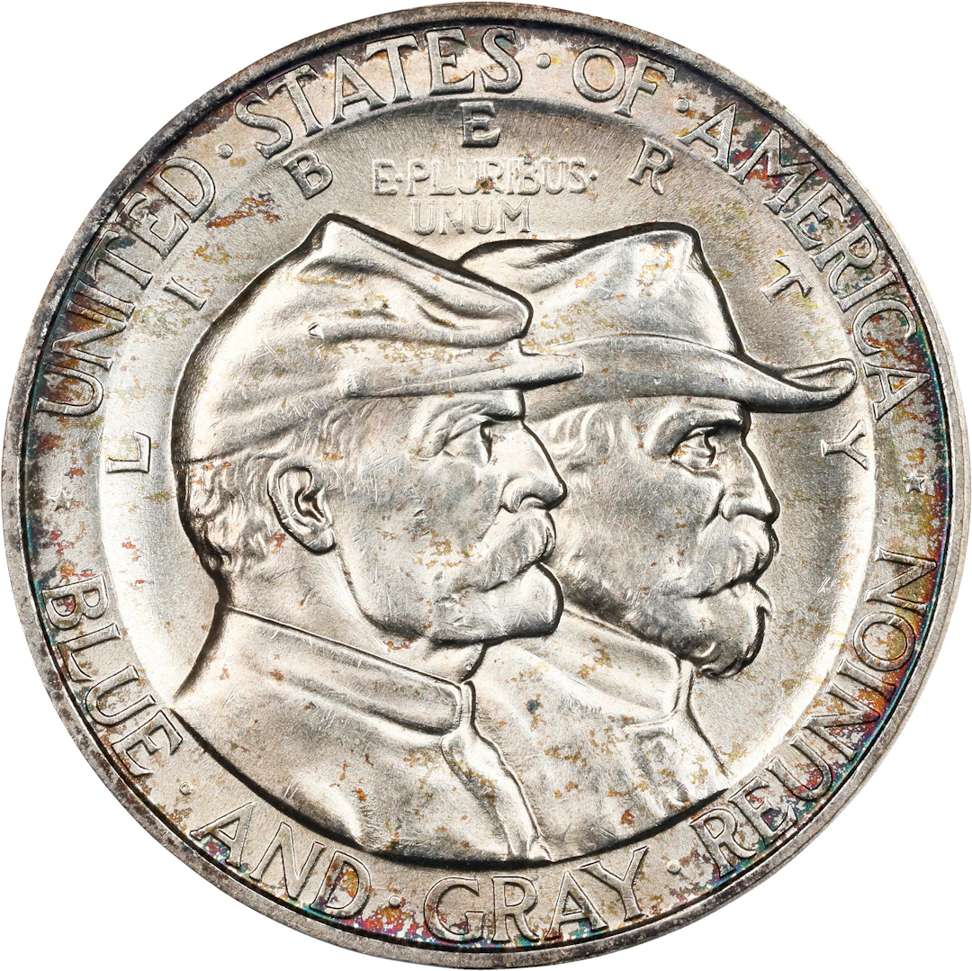 1936 Gettysburg Anniversary. MS-64 (ANACS).