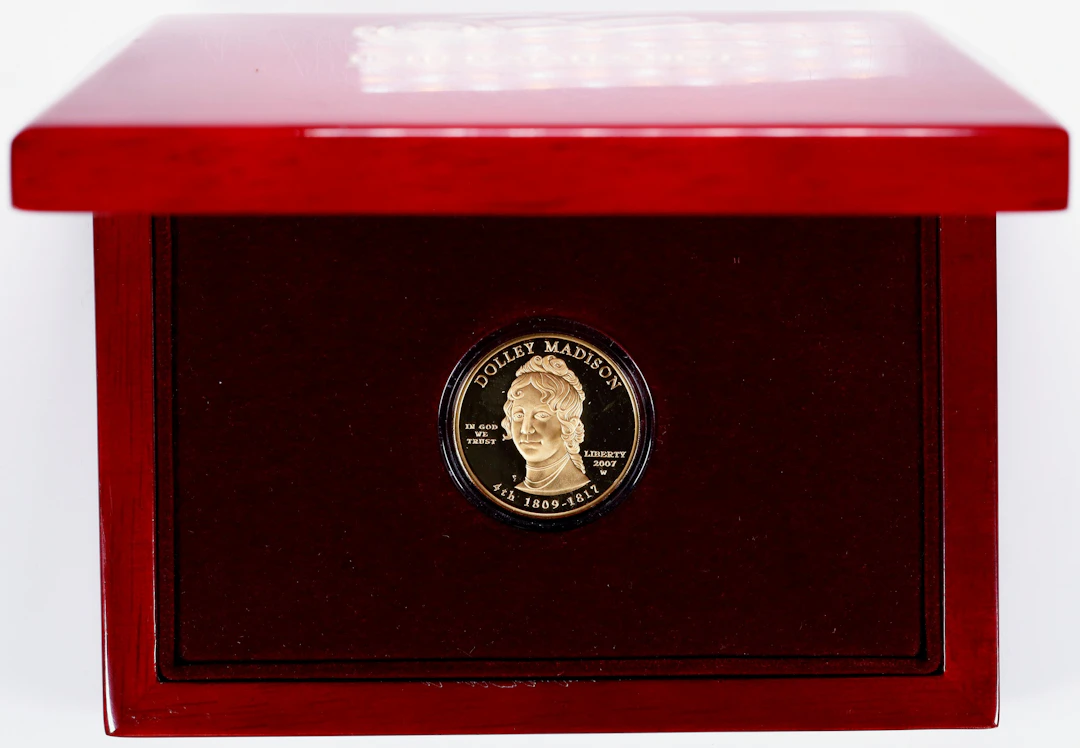 (0.5 oz, 15.552 g AGW). 2007-W First Spouse Series Dolley Madison