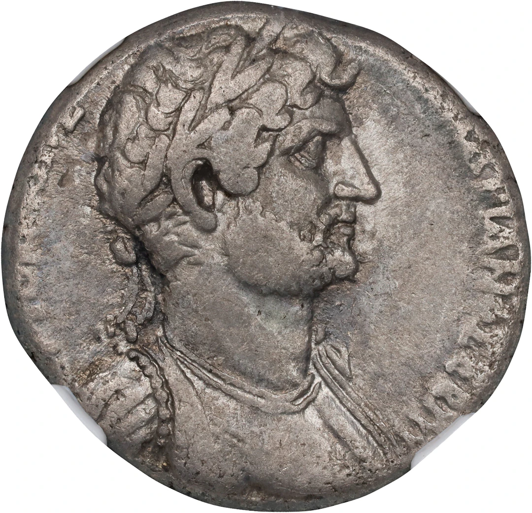 HADRIAN, A.D. 117-138. Cilicia, Aegeae. AR Tetradrachm, Year 179 (A.D.