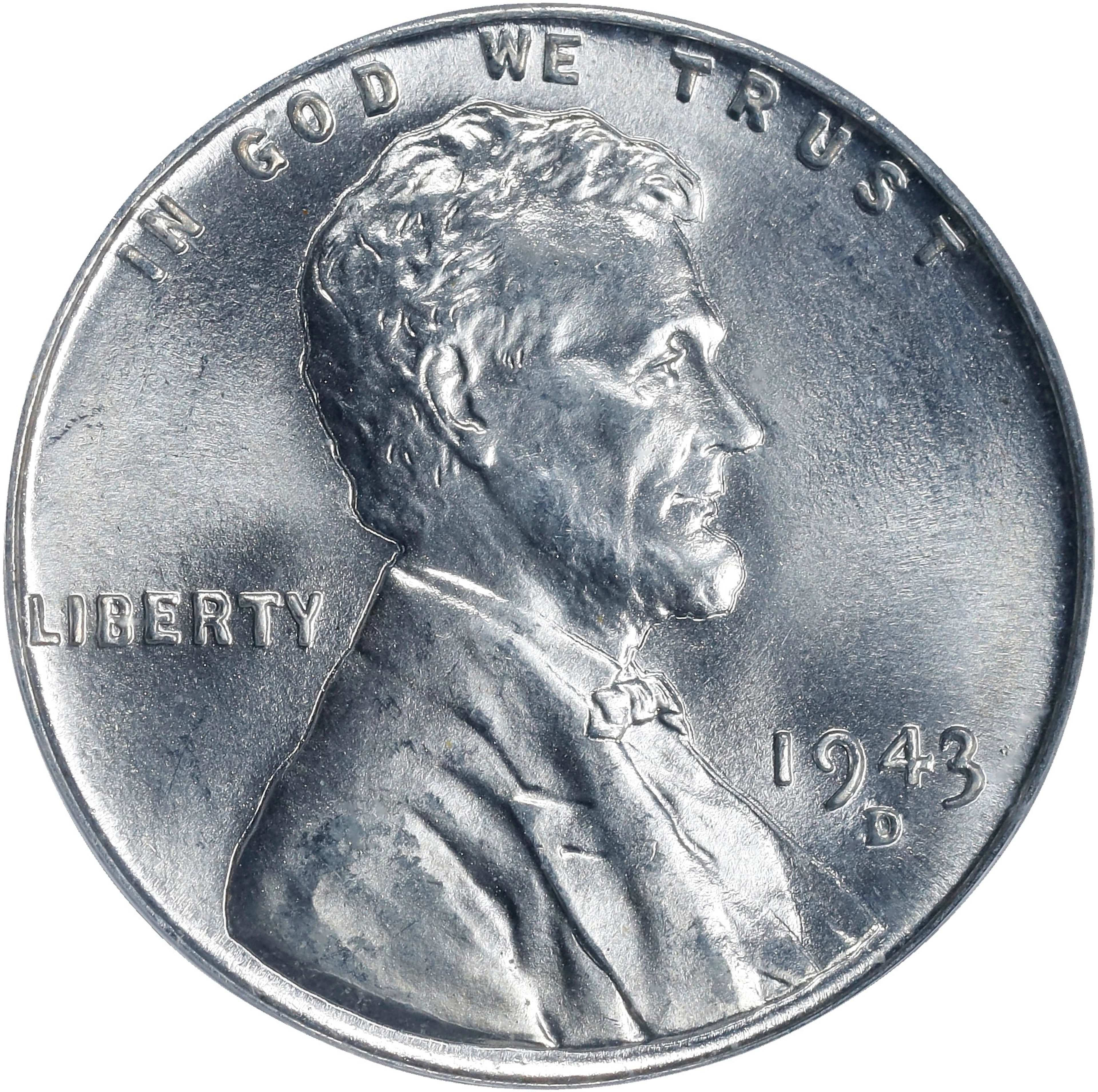 1943-D Lincoln Cent. MS-67 (PCGS). CAC. OGH Generation 3.1.