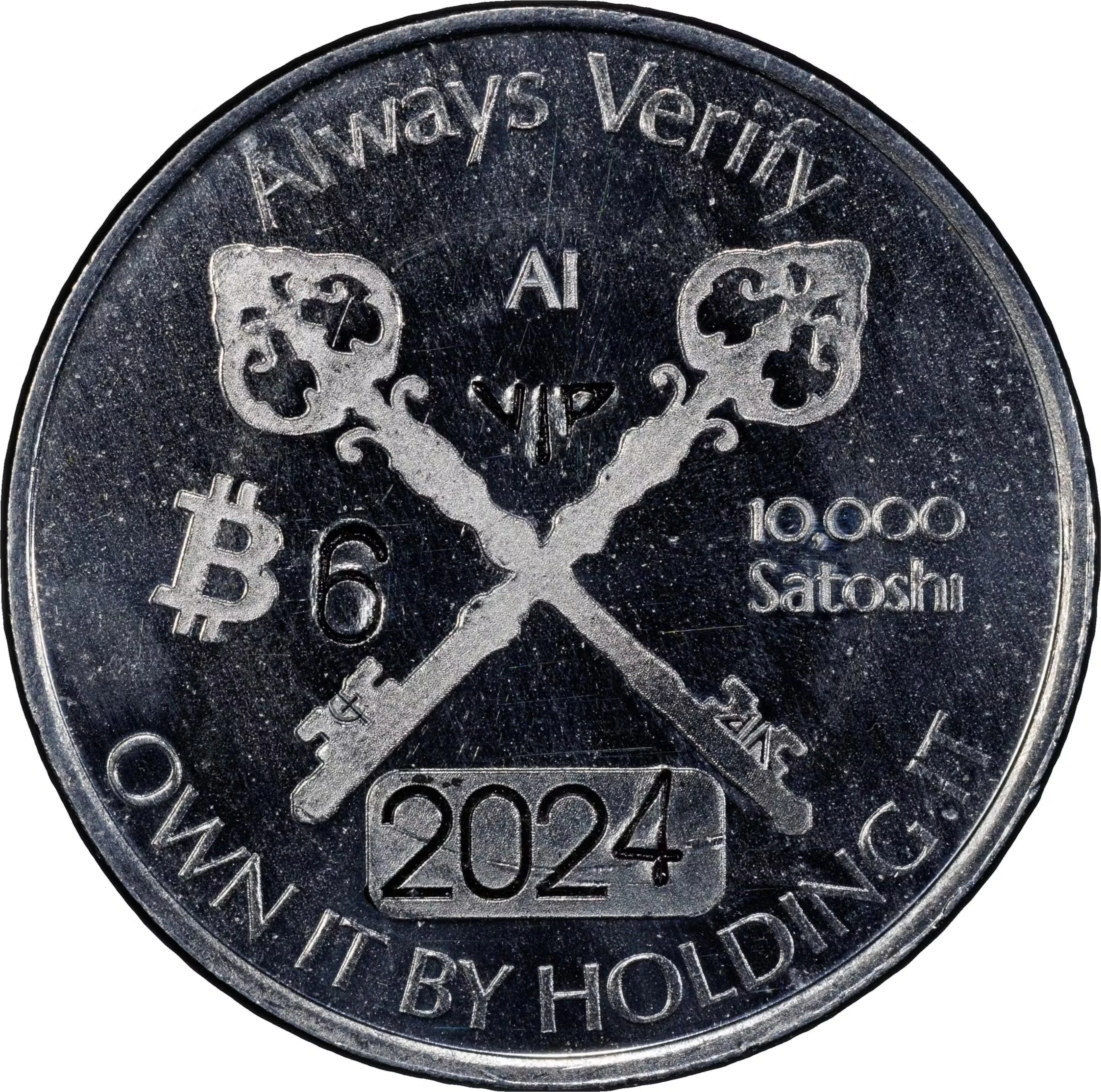 2024 Caribbean Treasures x VIP Collaboration 0.0001 Bitcoin. Loaded.