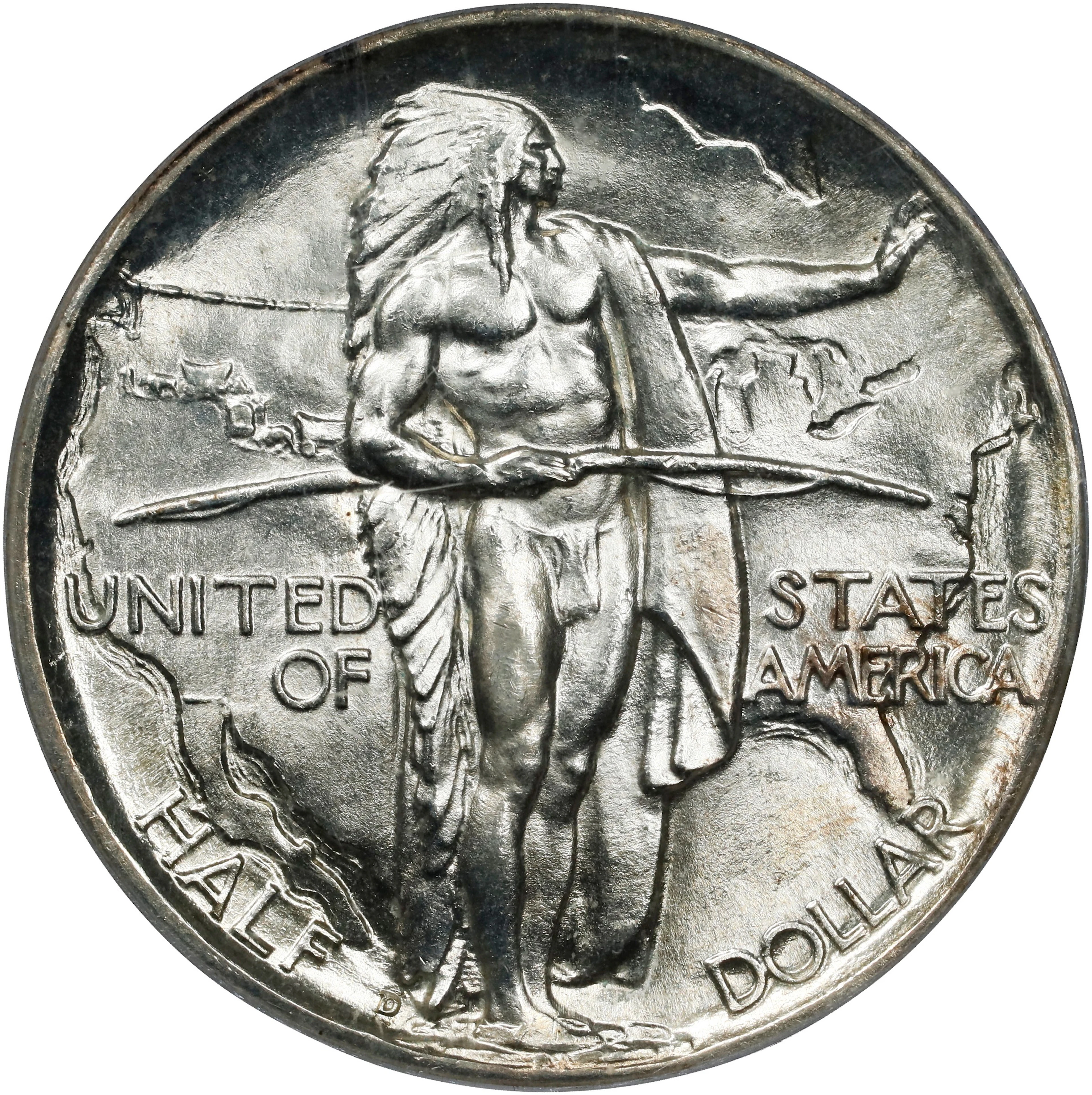 1937-D Oregon Trail Memorial. MS-64 (PCGS).