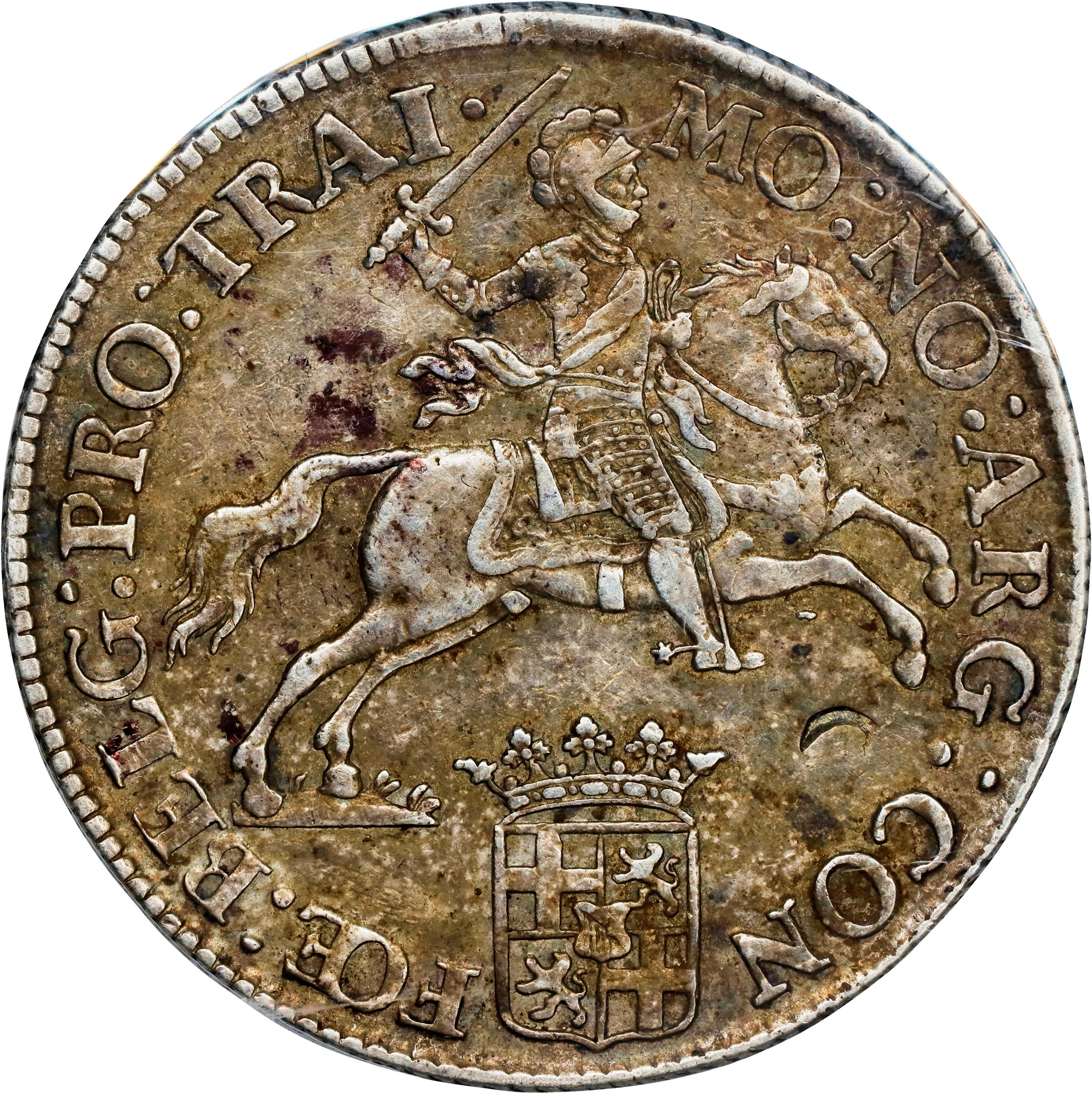 NETHERLANDS. Utrecht. Ducaton (Silver Rider), 1780. Utrecht Mint.