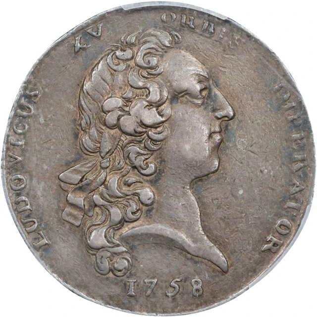 1758 Oswego Captured Medal. Betts-415. Silver. EF-40 (PCGS).