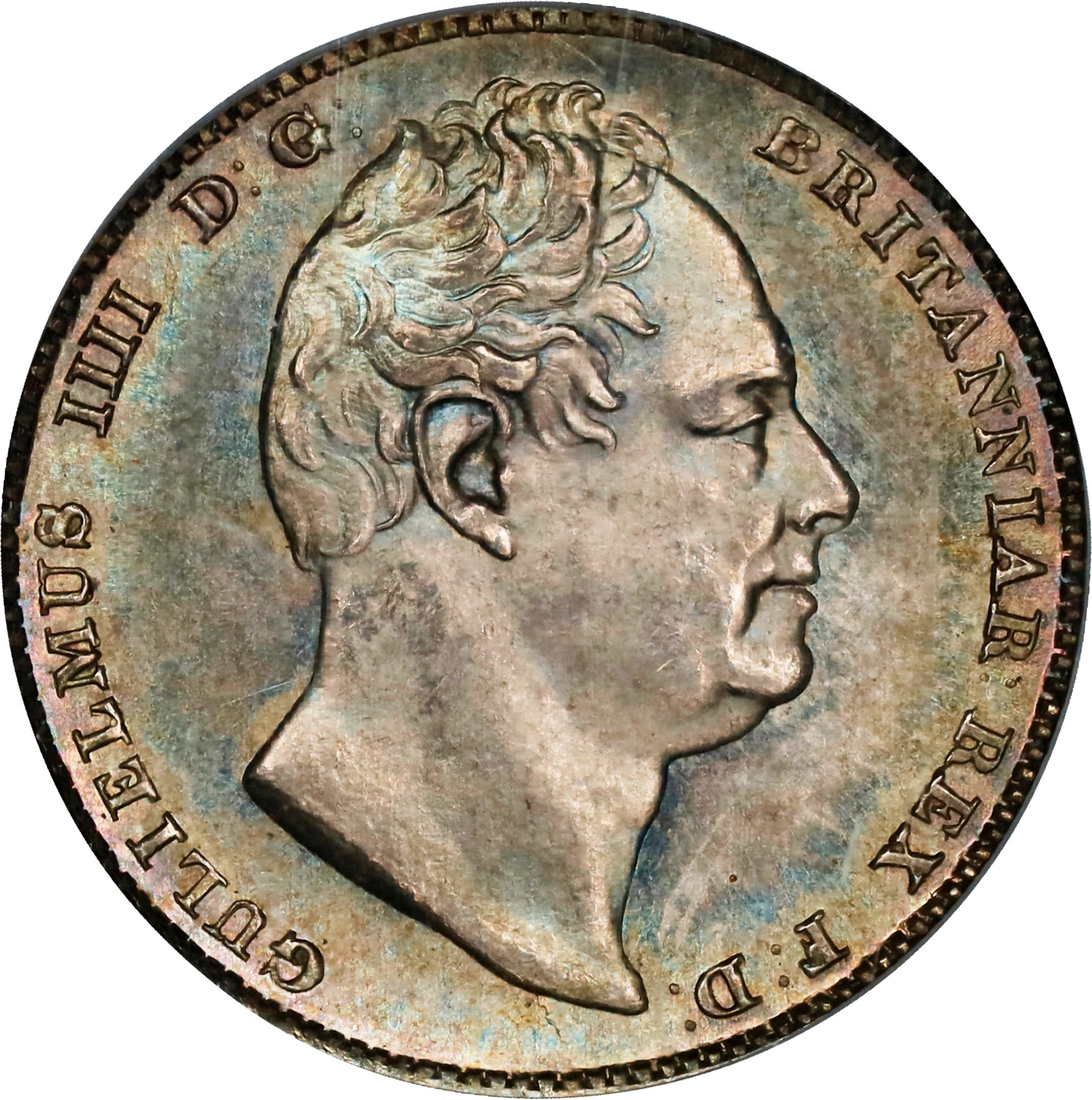 GREAT BRITAIN. 6 Pence, 1831. London Mint. William IV. PCGS MS-66.