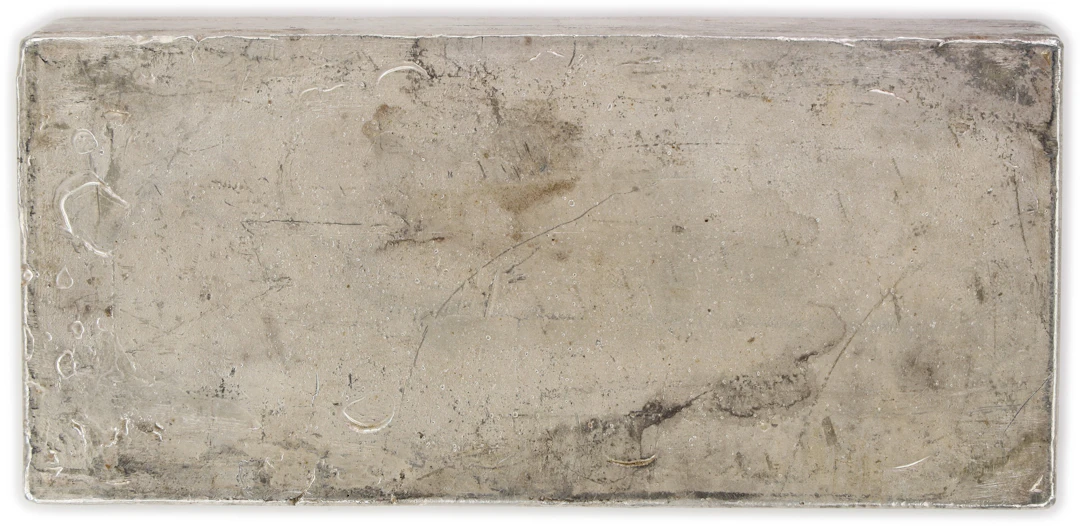 (100 oz, 3110.4 g ASW). Engelhard 100 oz Silver Bar.