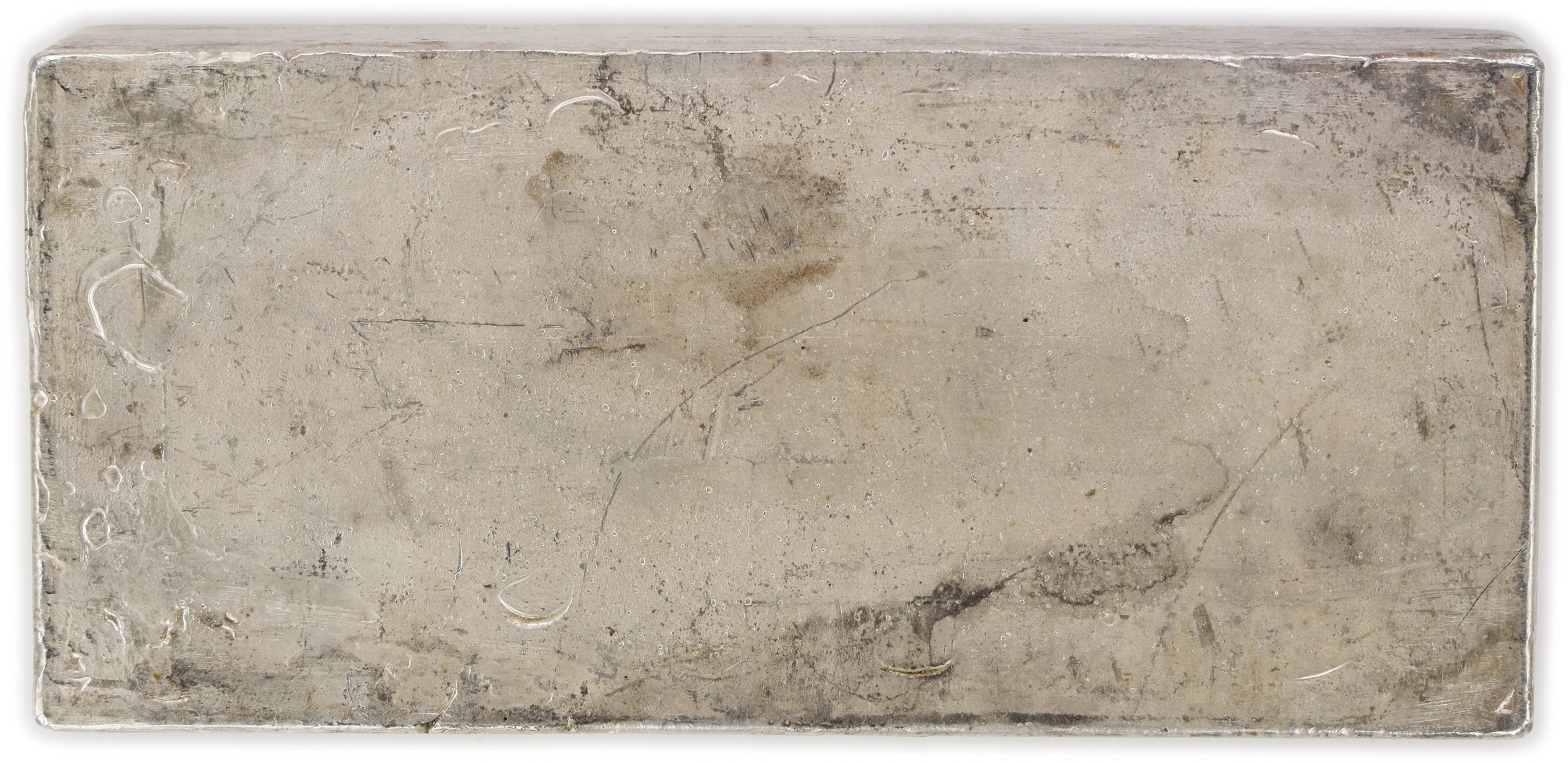 (100 oz, 3110.4 g ASW). Engelhard 100 oz Silver Bar.