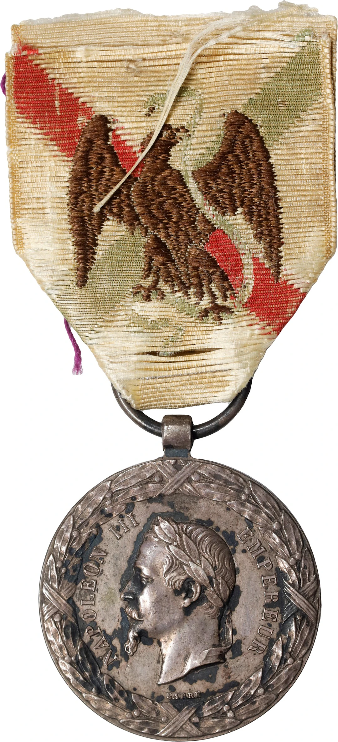 MEXICO. France - Mexico. Mexico Expedition Silver Medal, Instituted