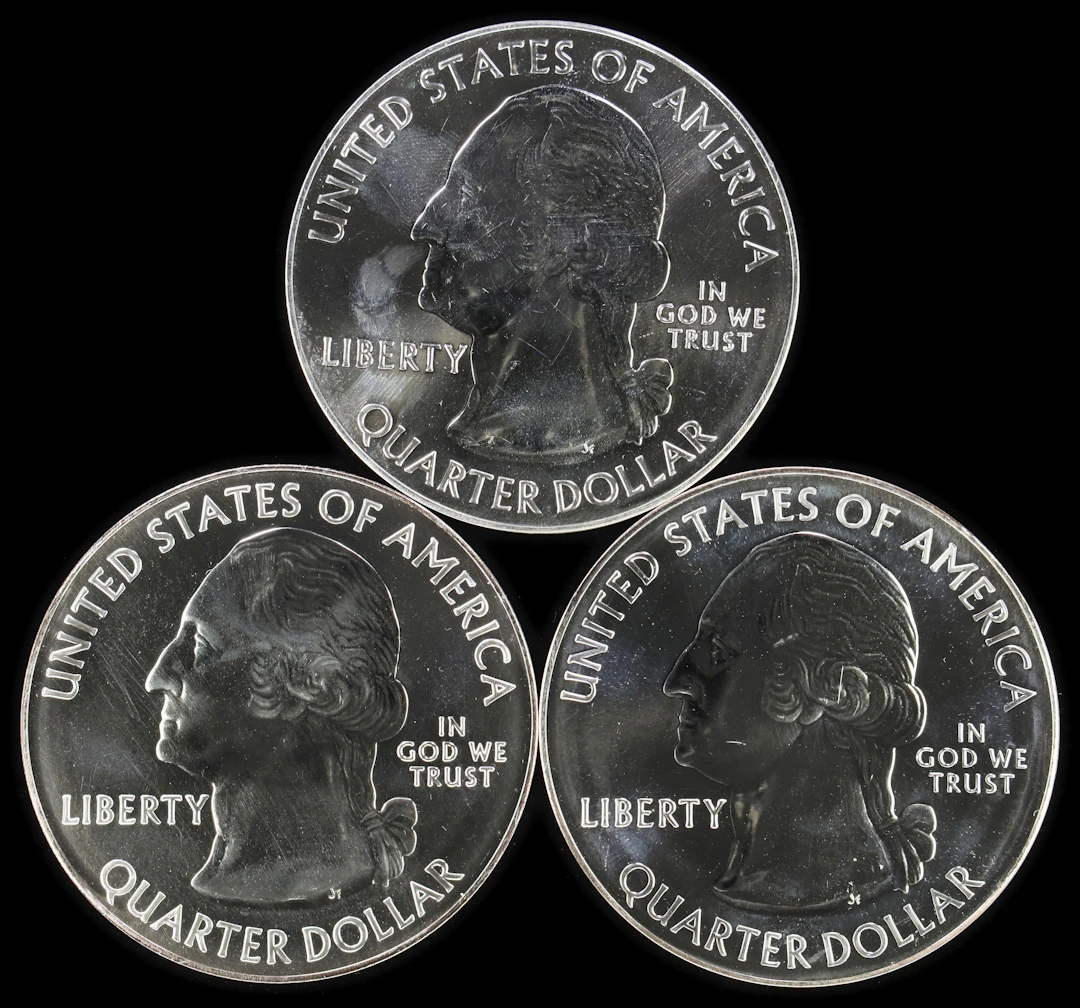 (15 oz, 466.56 g ASW). Lot of (3) Mixed Date America the Beautiful