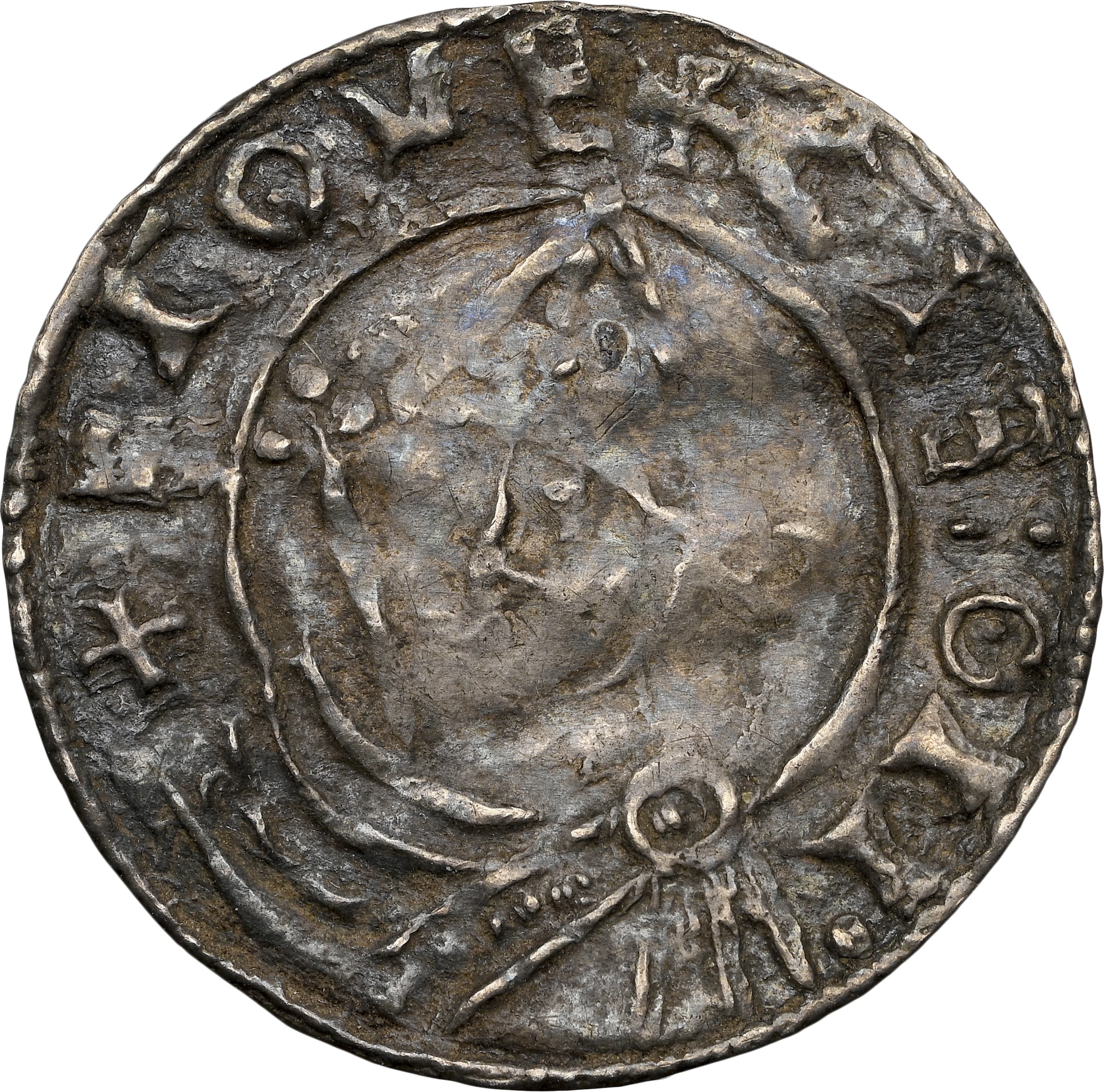 DENMARK. Penny, ND (1016-35). Slagelse Mint. Cnut (Knud den Store).