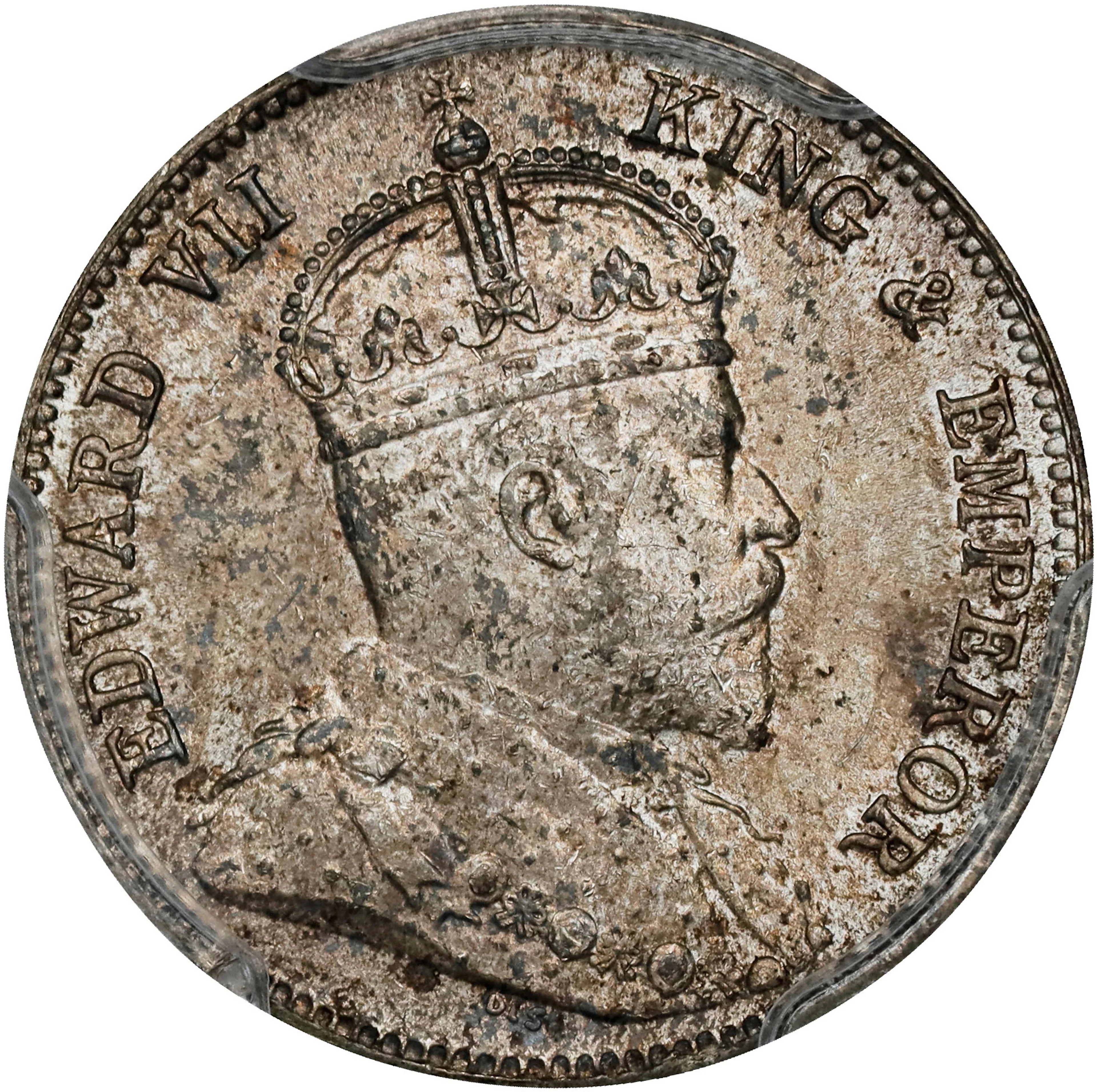 (t) HONG KONG (SAR). 10 Cents, 1904. London Mint. Edward VII. PCGS MS-64.