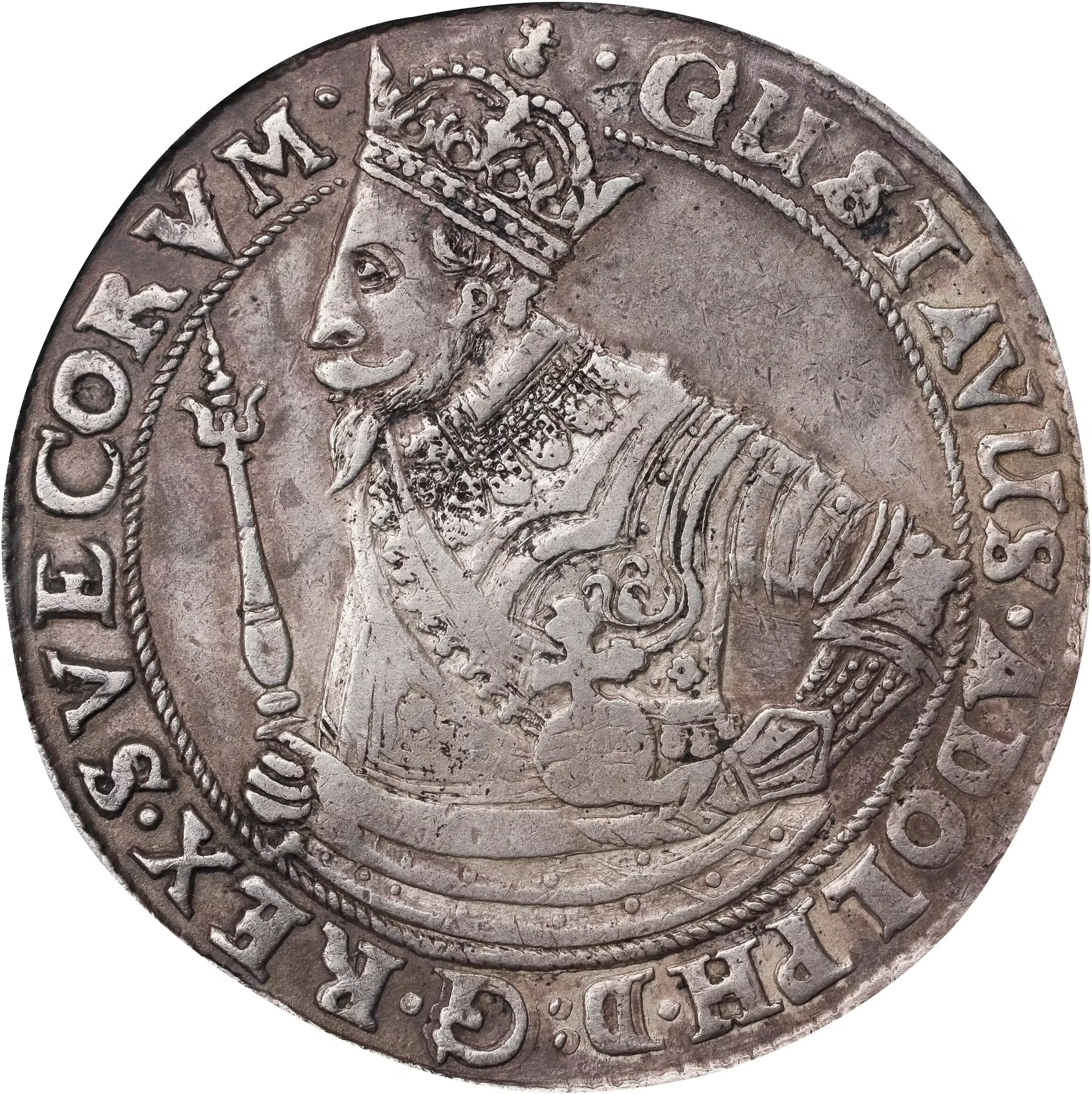 SWEDEN. Riksdaalder, 1632. Sala and Stockholm Mint. Gustav II Adolf.