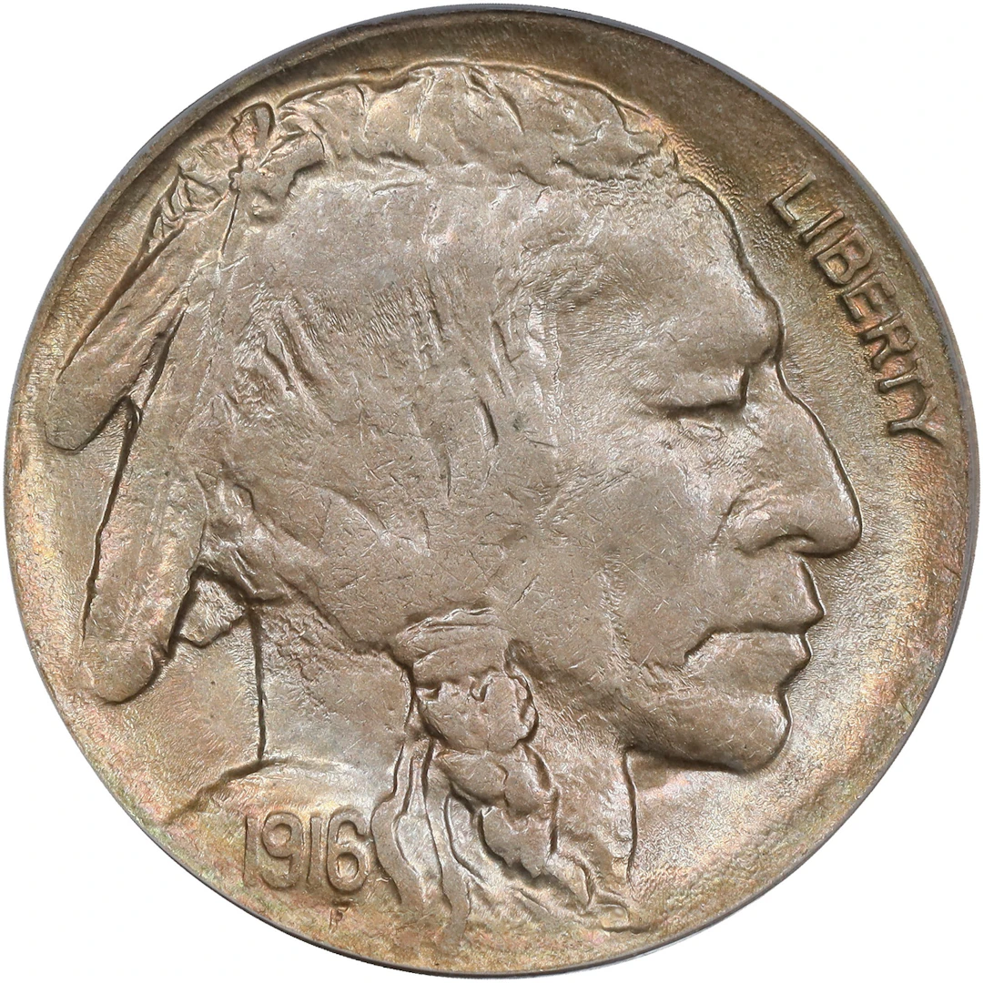 1916-D Buffalo Nickel. AU-58 (PCGS). CAC. OGH Generation 2.2.