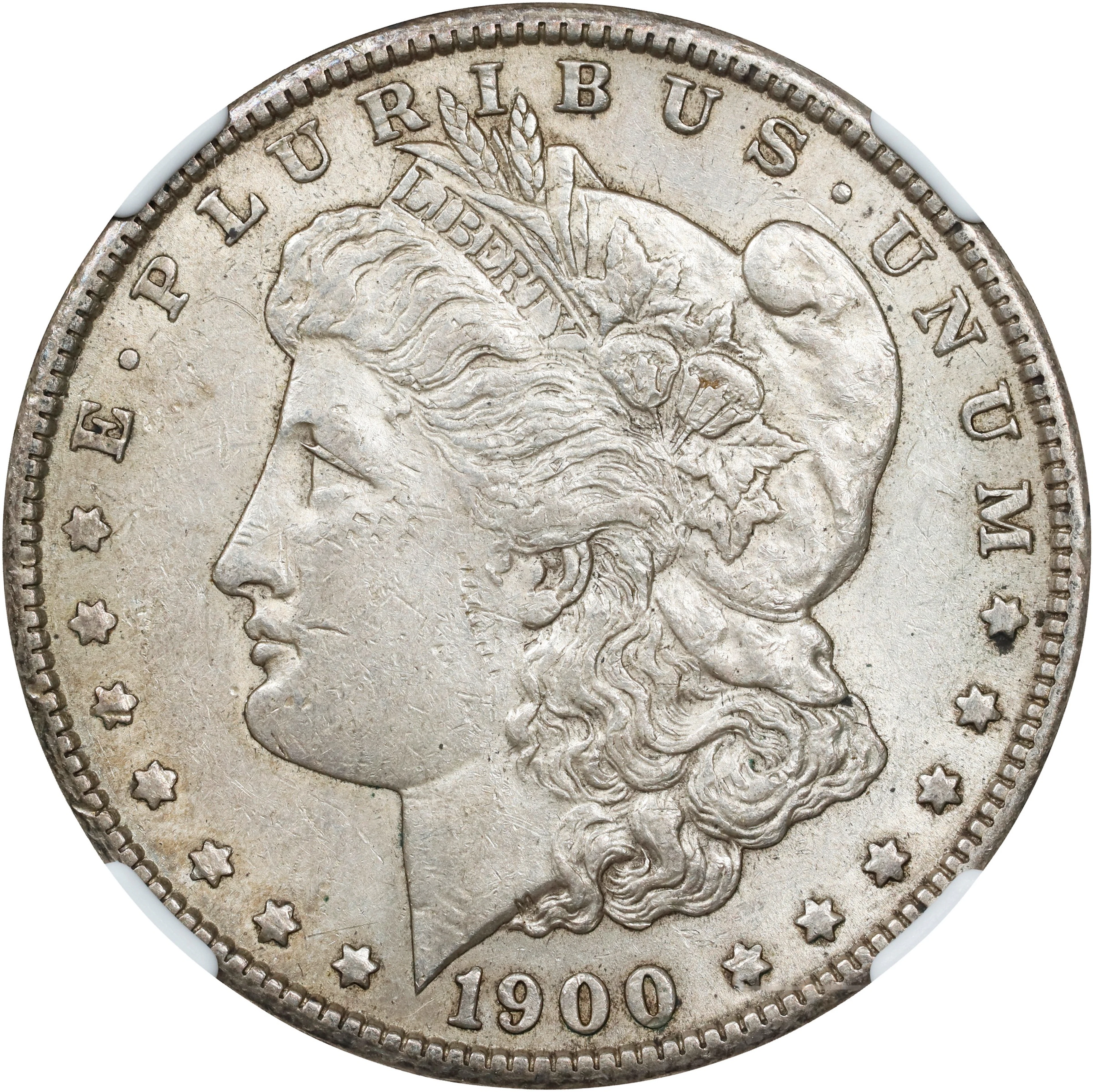 1900-S Morgan Silver Dollar. AU-53 (NGC).