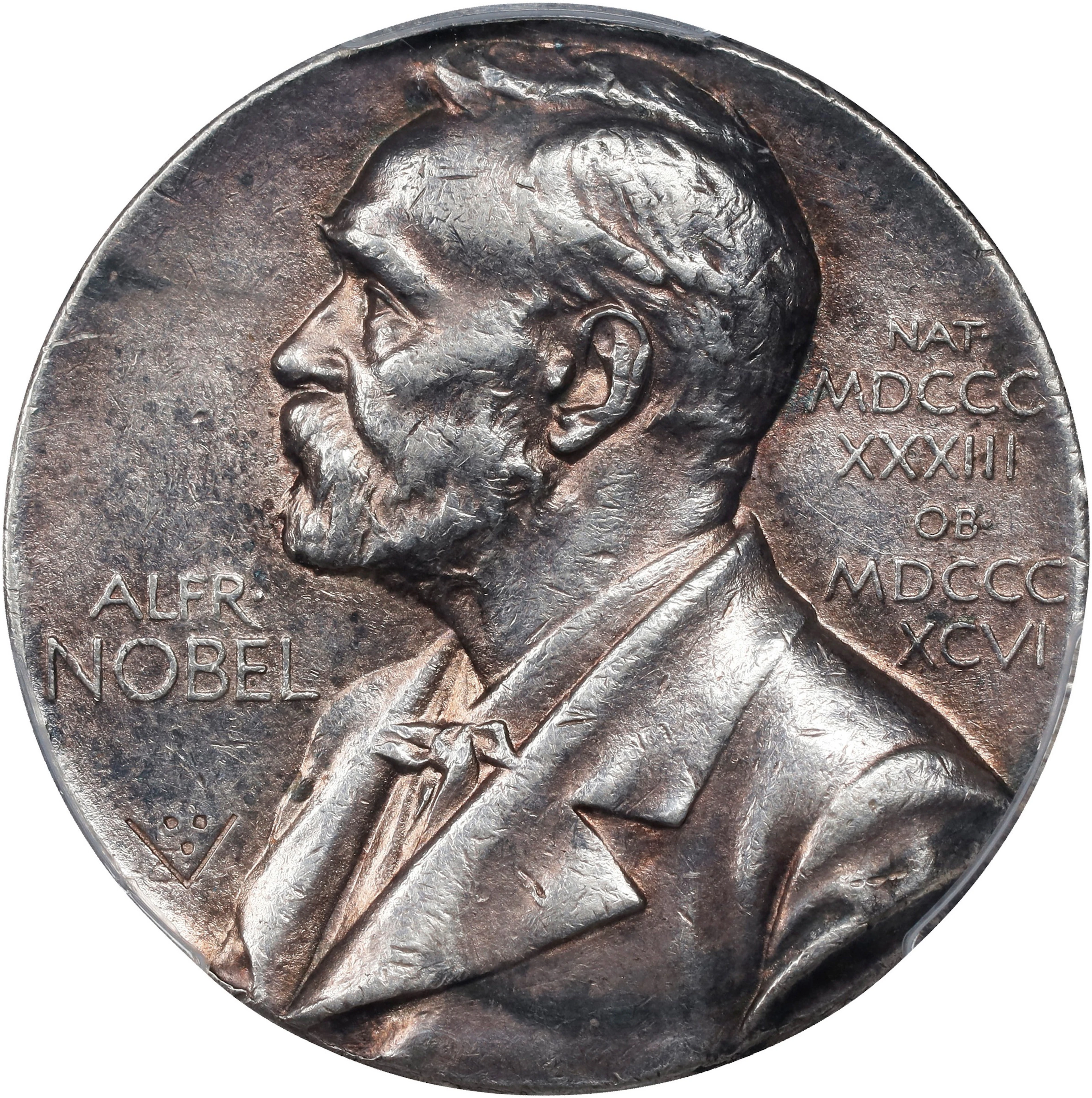 SWEDEN. Nobel Nominating Committee for Medicine Silver Medal, 1920.