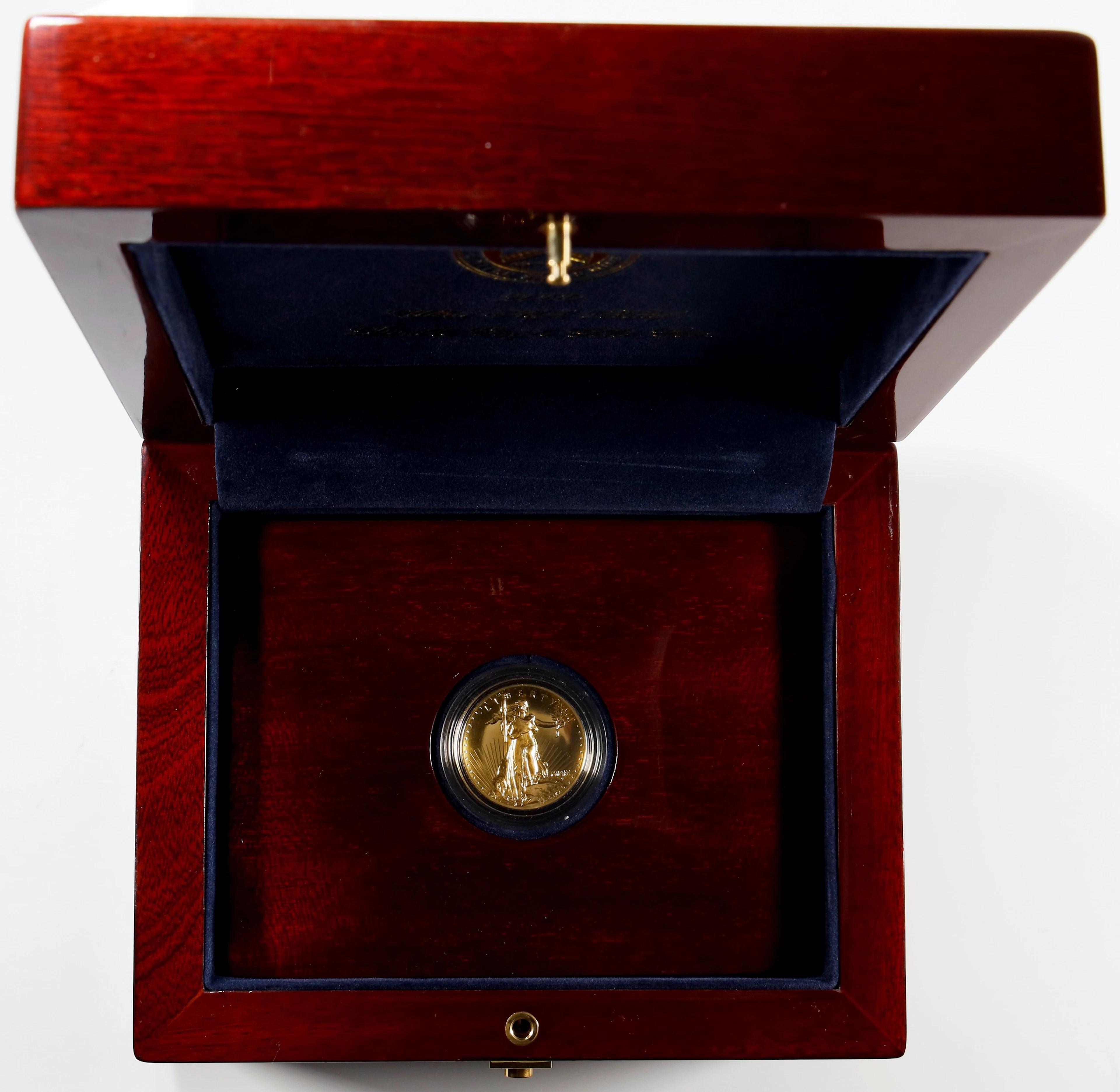 (1 oz, 31.104 g AGW). 2009 Ultra-High Relief Double Eagle Gold $20.