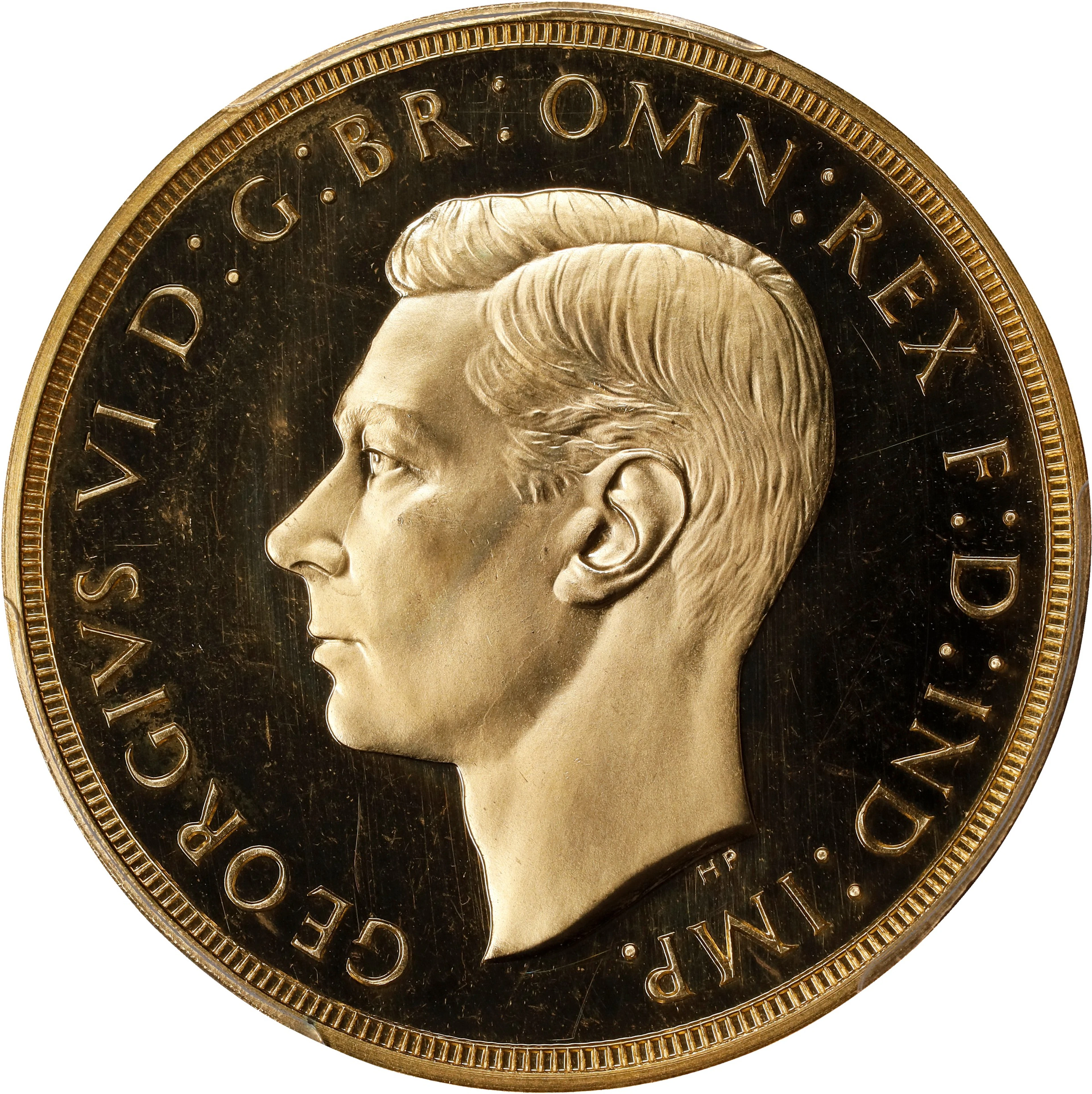 GREAT BRITAIN. 5 Pounds, 1937. London Mint. George VI. PCGS PROOF-64