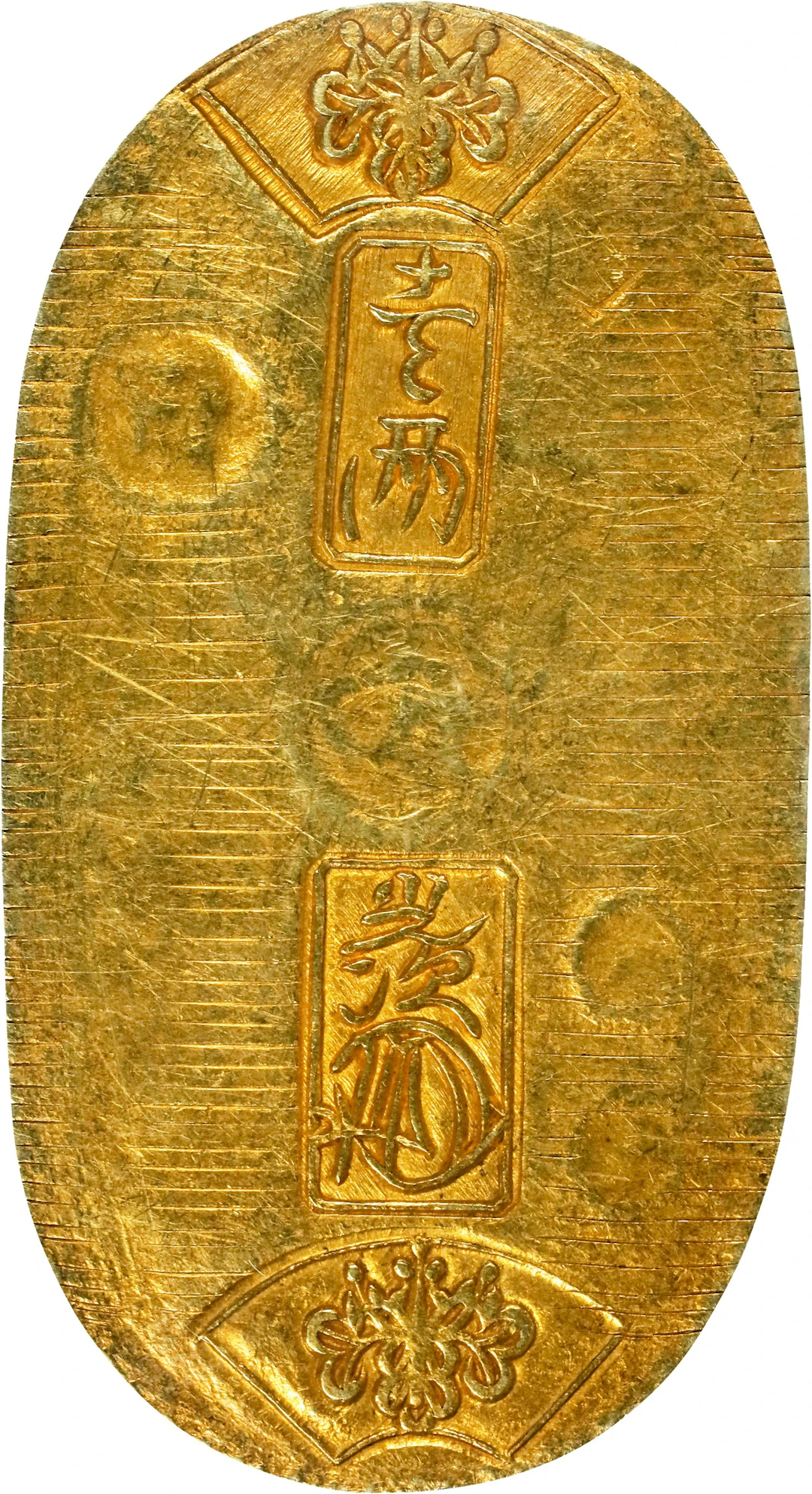 JAPAN. Koban, ND (1837-58). Tempo era. PCGS Genuine--Scratch, AU Details.