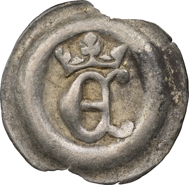 SWEDEN. Penny (Bracteate), ND (1364-89). Kalmar Mint. Albrekt of Mecklenburg.